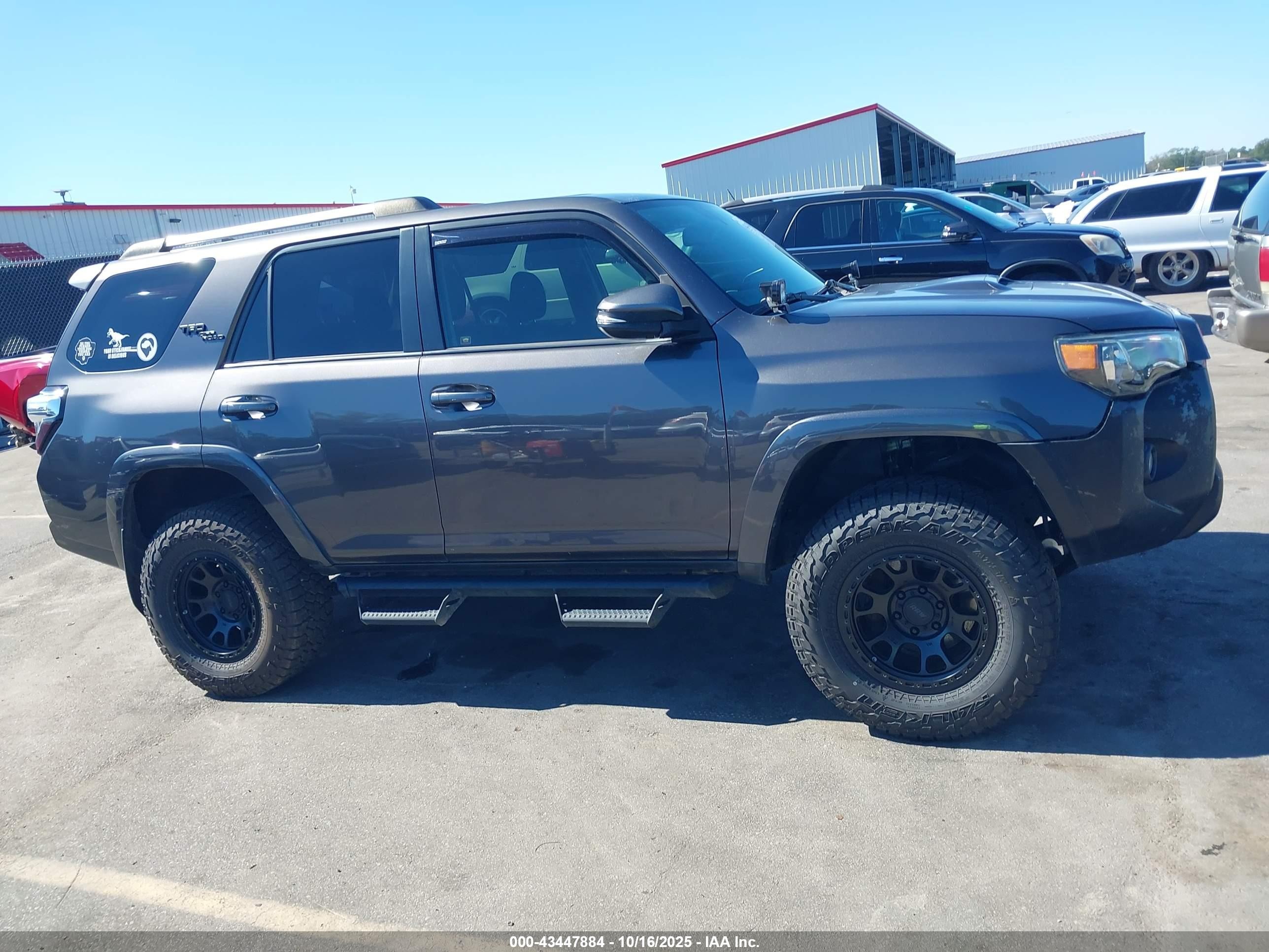 2018 Toyota 4runner Trd Off Road Premium Gray vin: JTEBU5JRXJ5485688