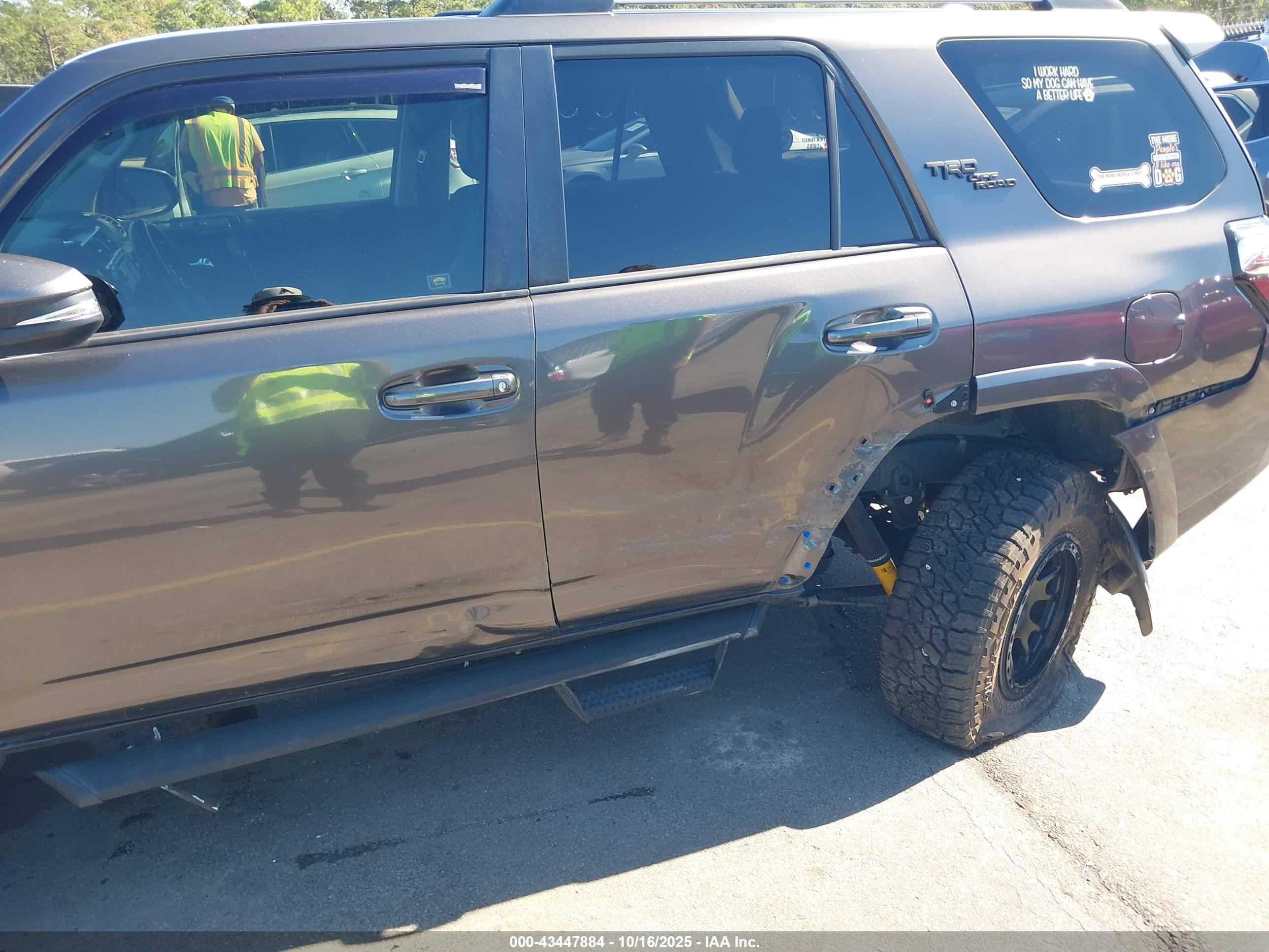 2018 Toyota 4runner Trd Off Road Premium Gray vin: JTEBU5JRXJ5485688