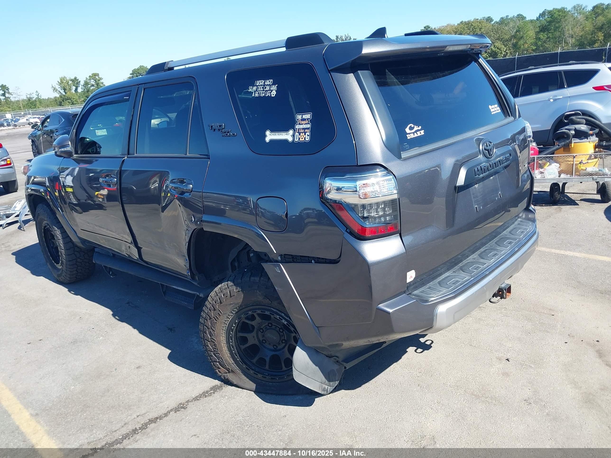 2018 Toyota 4runner Trd Off Road Premium Gray vin: JTEBU5JRXJ5485688