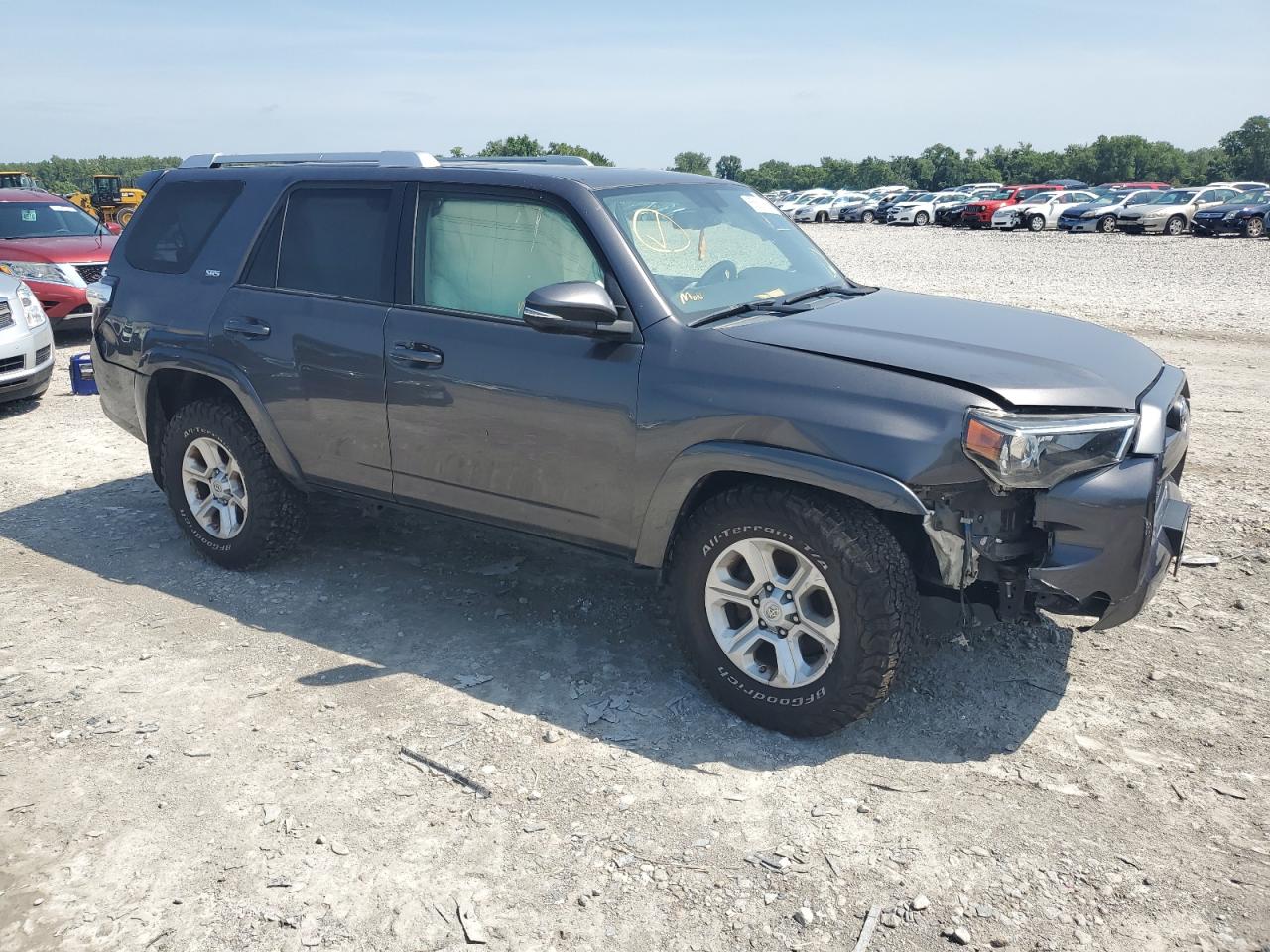 2018 Toyota 4runner Sr5/sr5 Premium Серый vin: JTEBU5JRXJ5603738