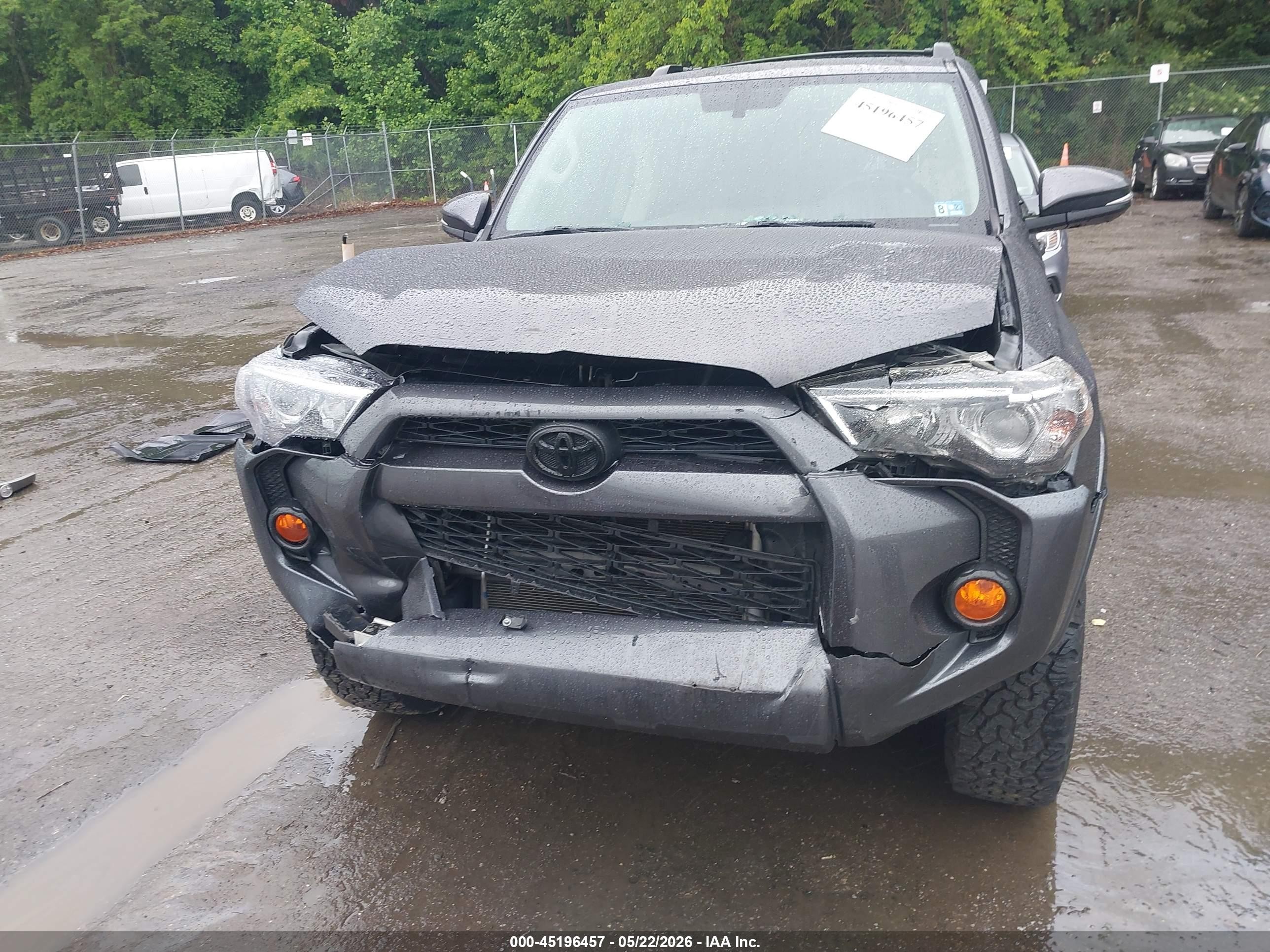 2019 Toyota 4runner Sr5 Premium Gray vin: JTEBU5JRXK5736792