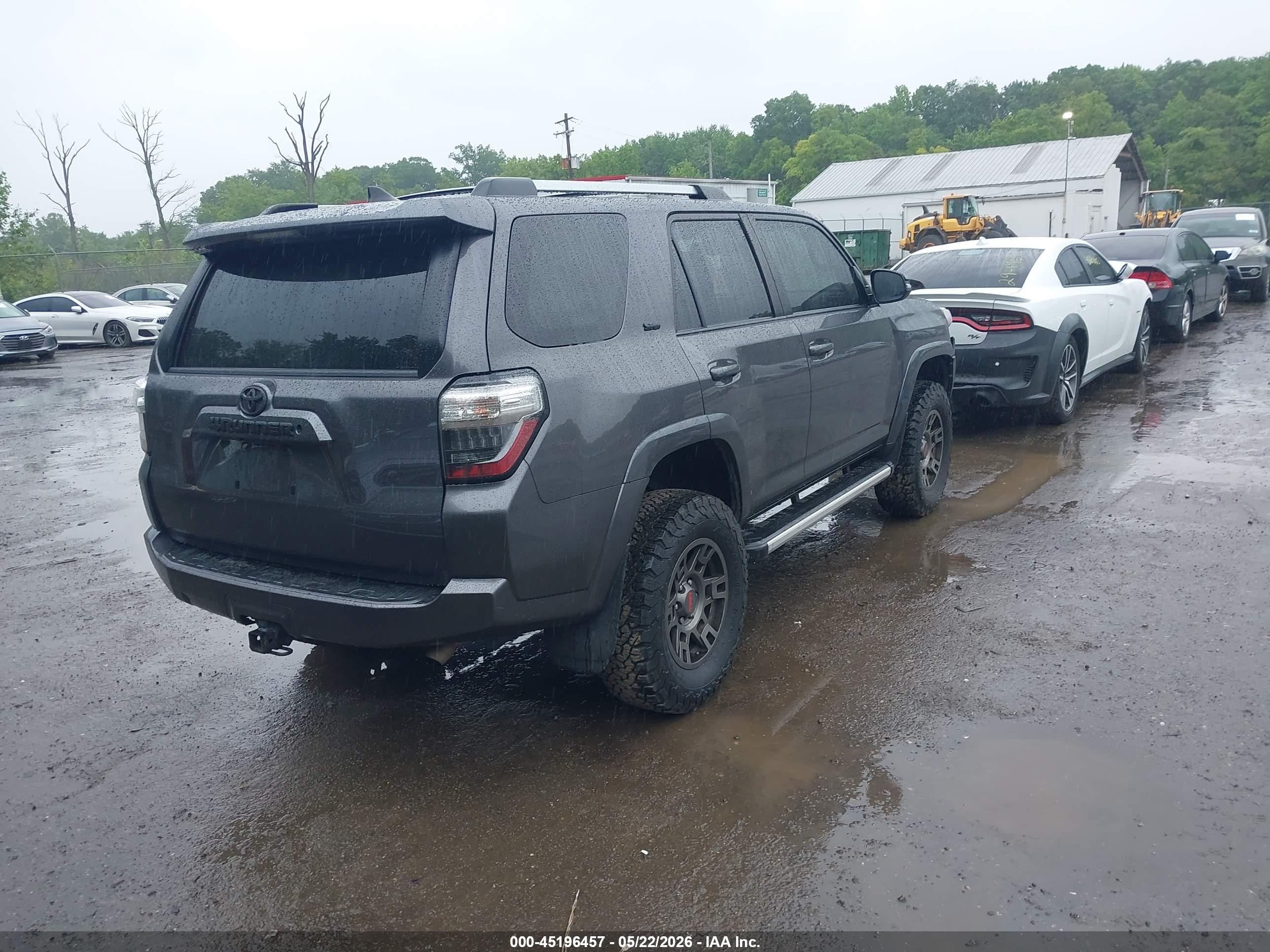 2019 Toyota 4runner Sr5 Premium Gray vin: JTEBU5JRXK5736792