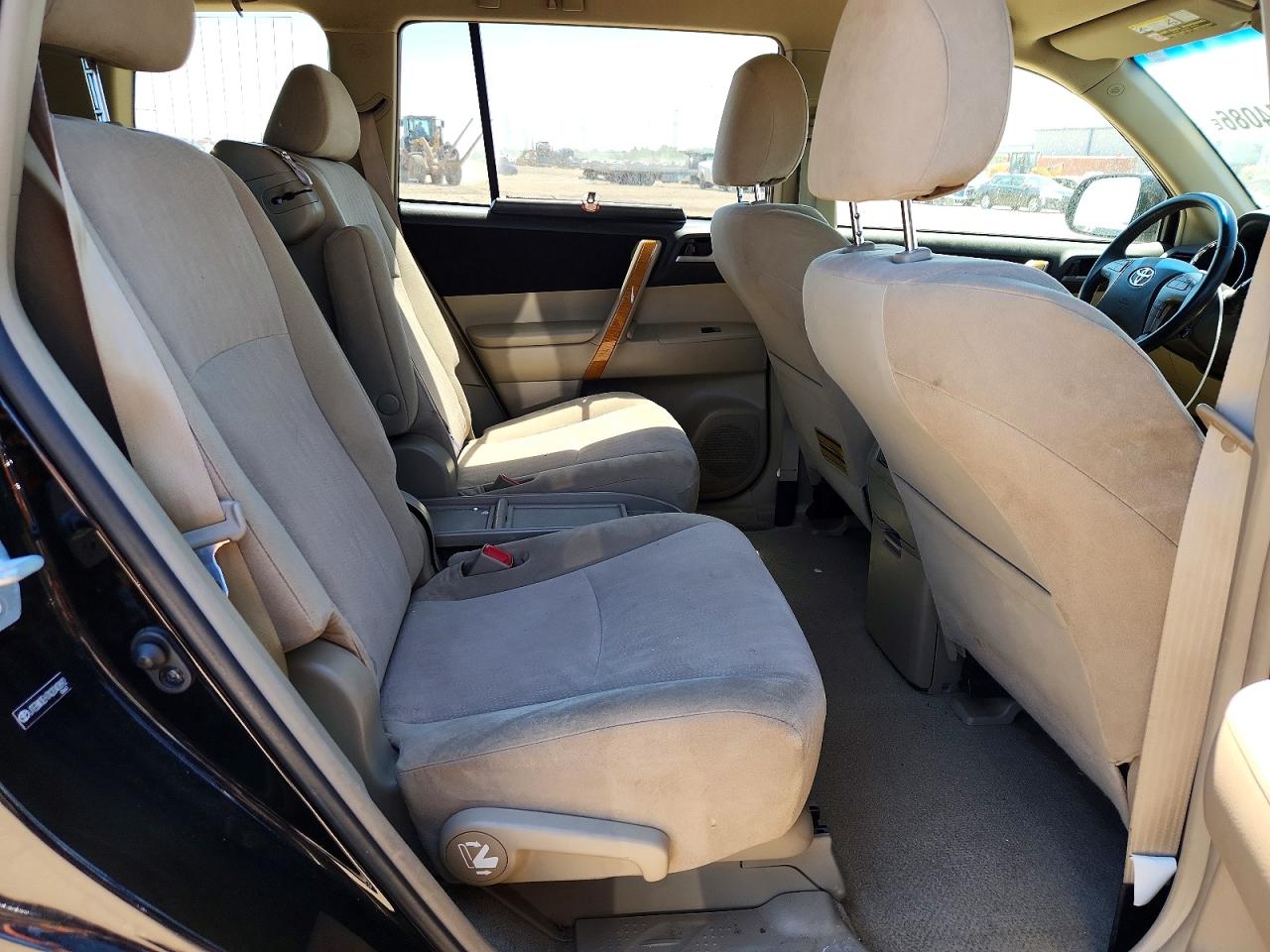 2010 Toyota Highlander Hybrid Black vin: JTEBW3EH7A2040892