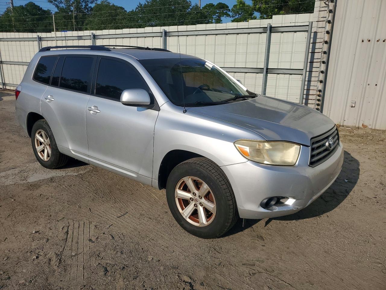 2009 Toyota Highlander Silver vin: JTEDA41A192006660
