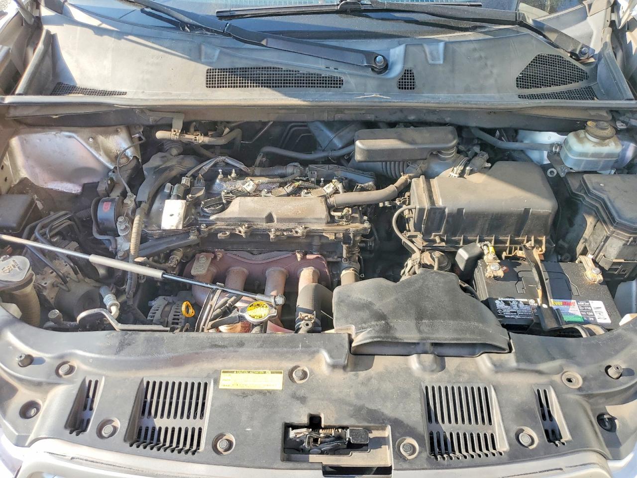 2009 Toyota Highlander Silver vin: JTEDA41A192006660