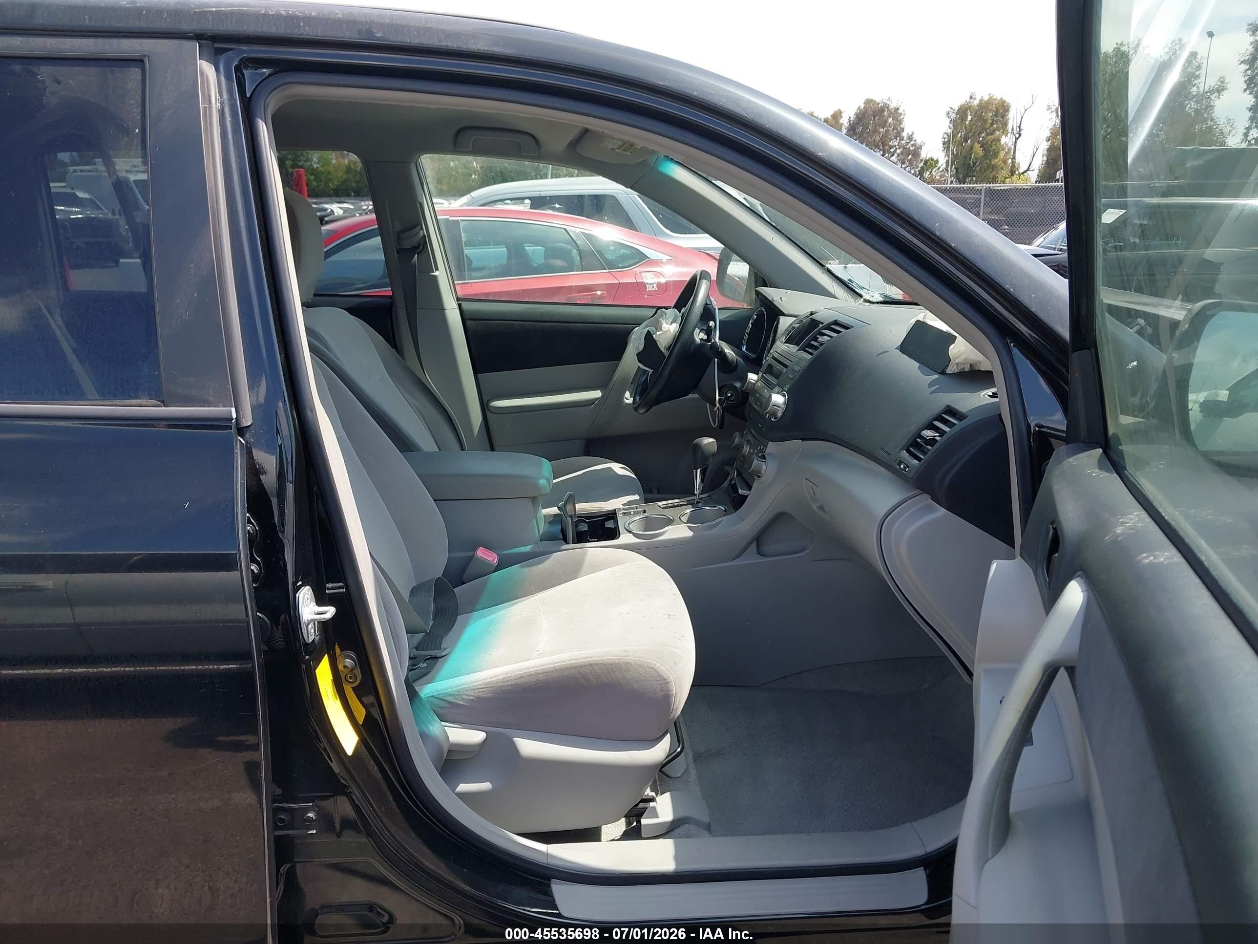 2009 Toyota Highlander   Черный vin: JTEDA41A292003265