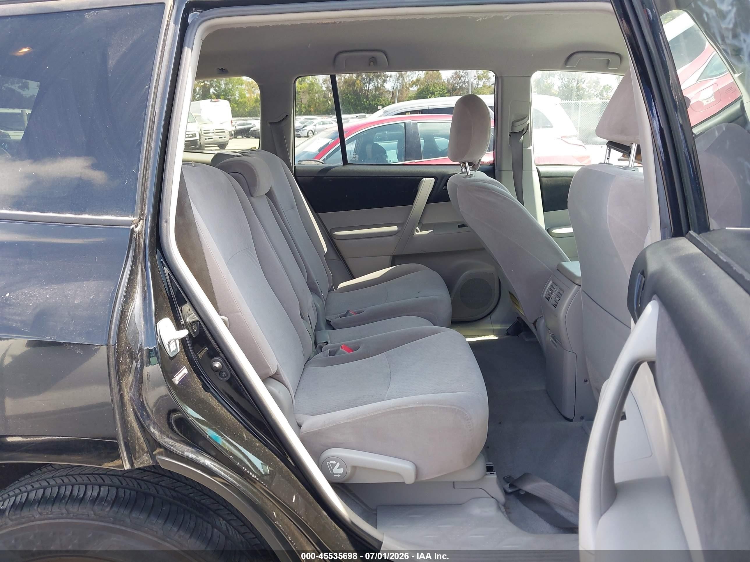 2009 Toyota Highlander   Черный vin: JTEDA41A292003265