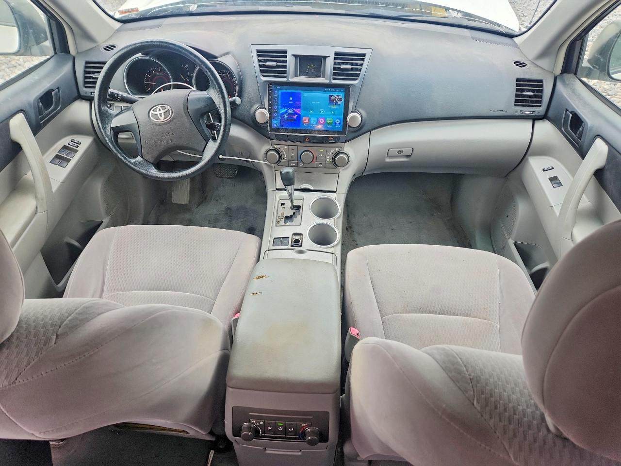 2009 Toyota Highlander Base White vin: JTEDA41A392003968