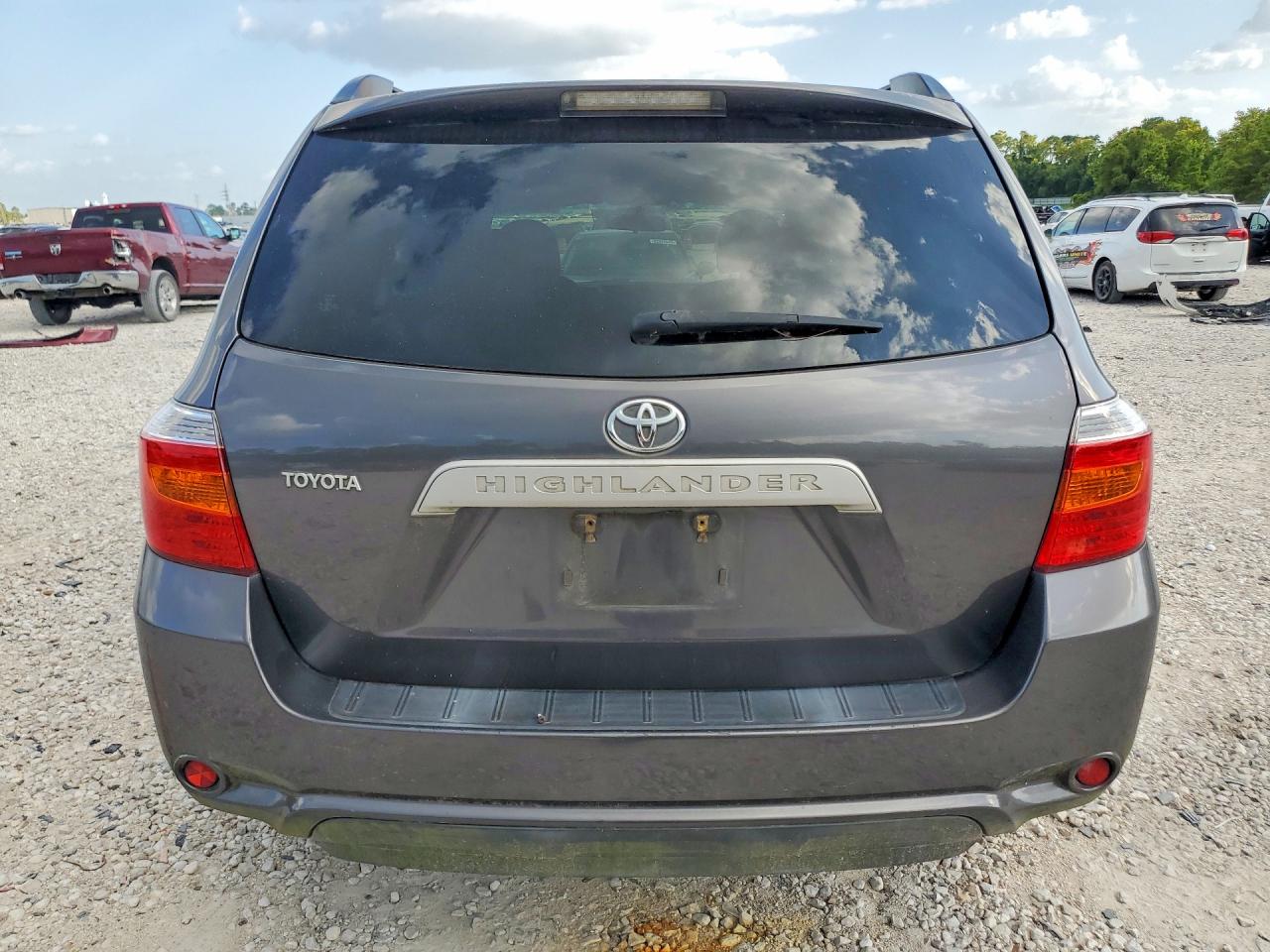 2009 Toyota Highlander Base Gray vin: JTEDA41A392005963