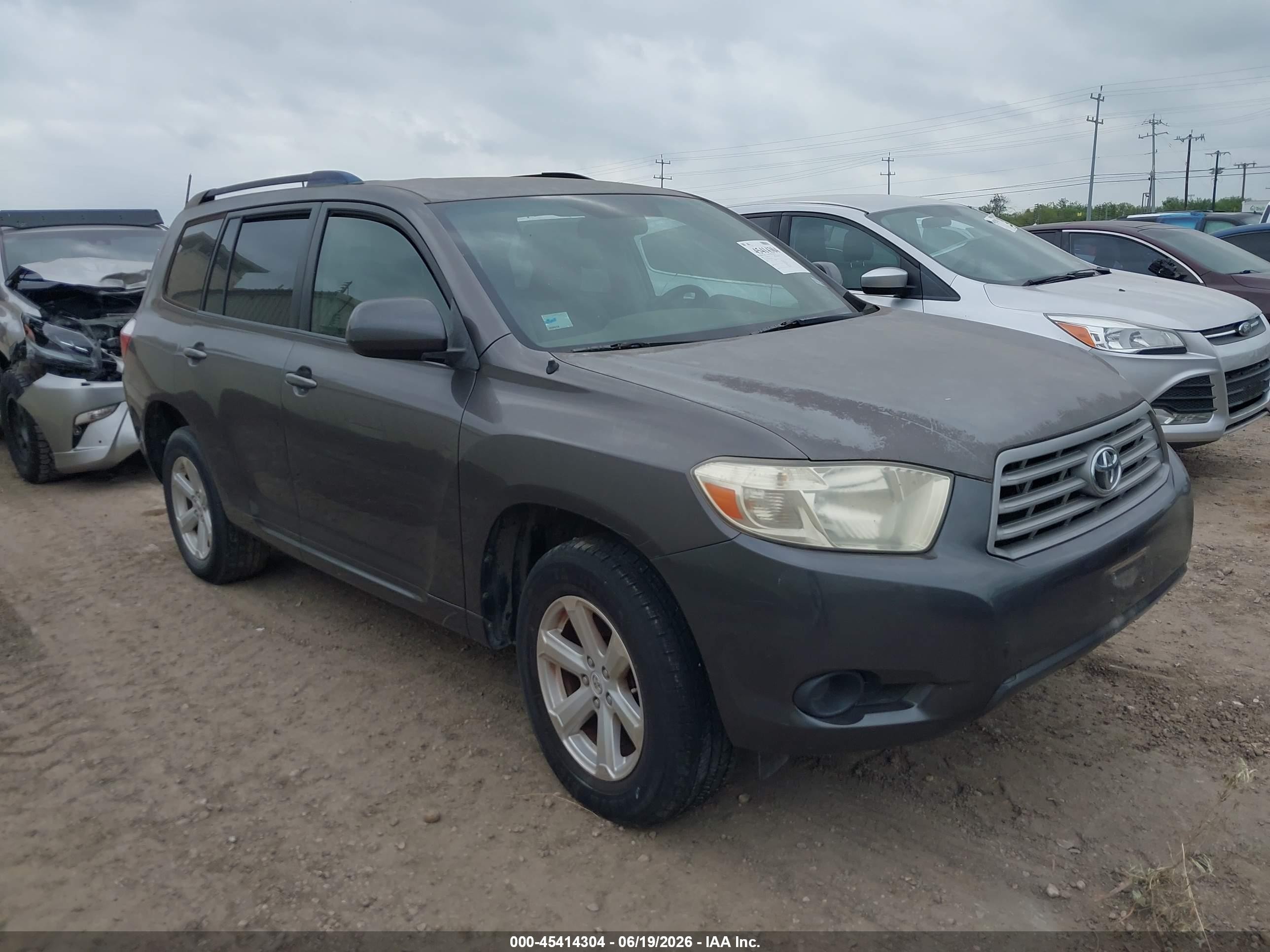 2009 Toyota Highlander   Gray vin: JTEDA41A492005146