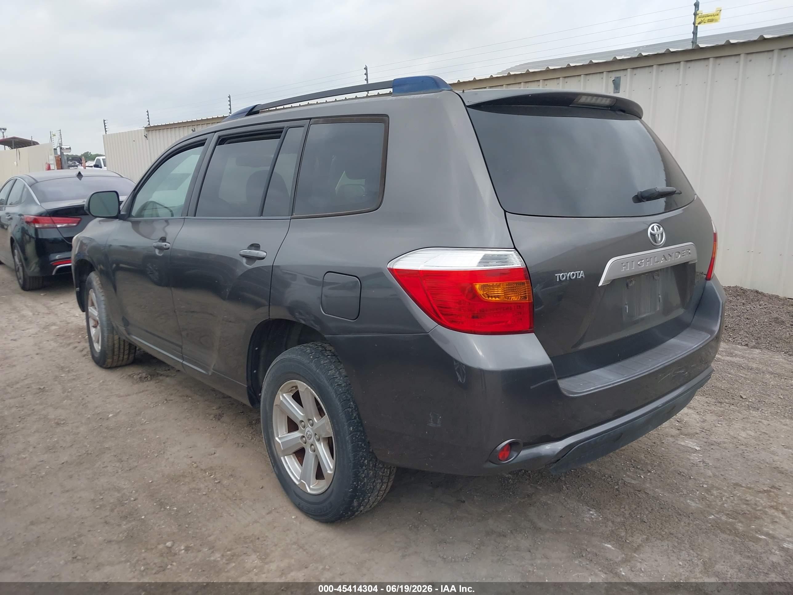 2009 Toyota Highlander   Gray vin: JTEDA41A492005146