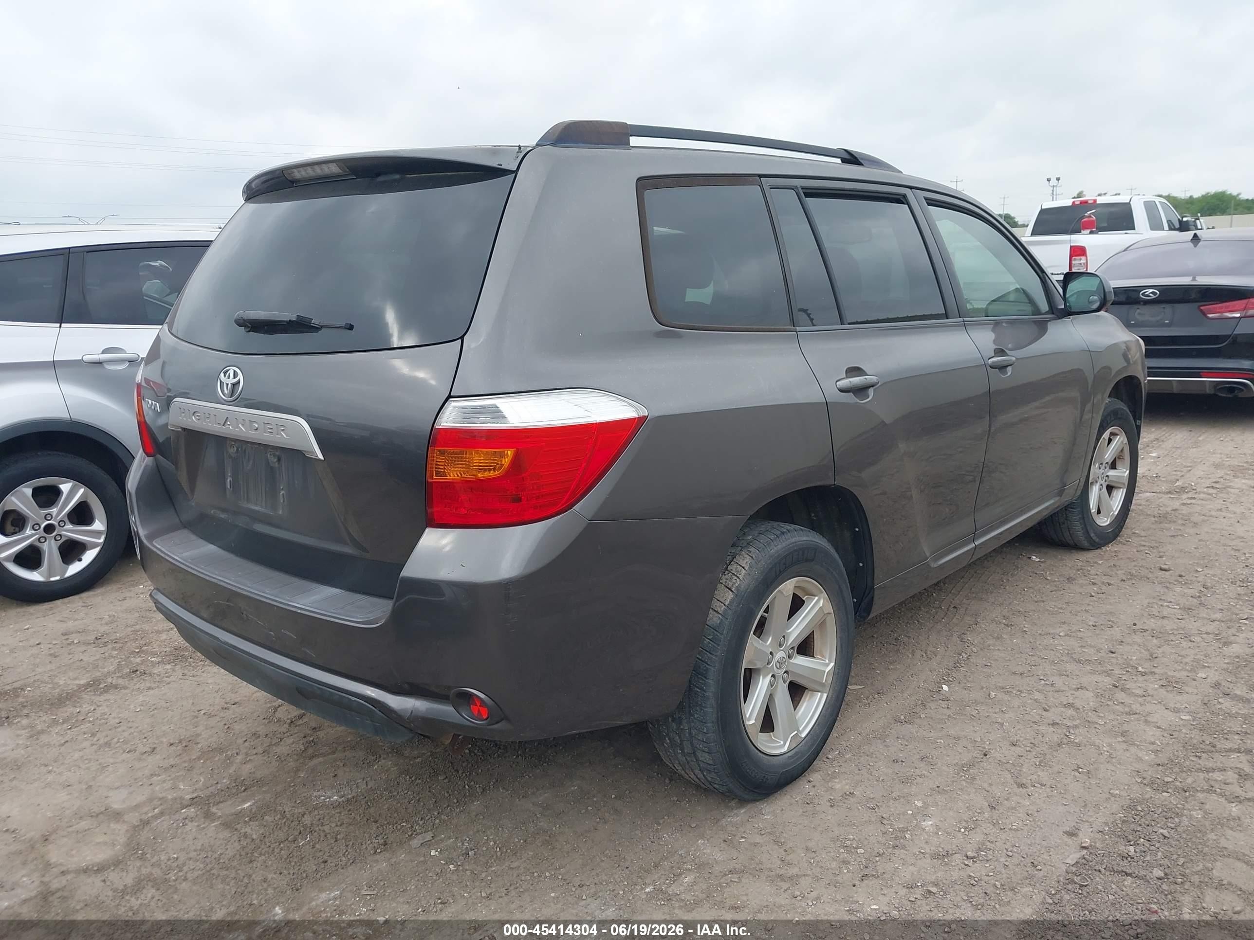 2009 Toyota Highlander   Gray vin: JTEDA41A492005146