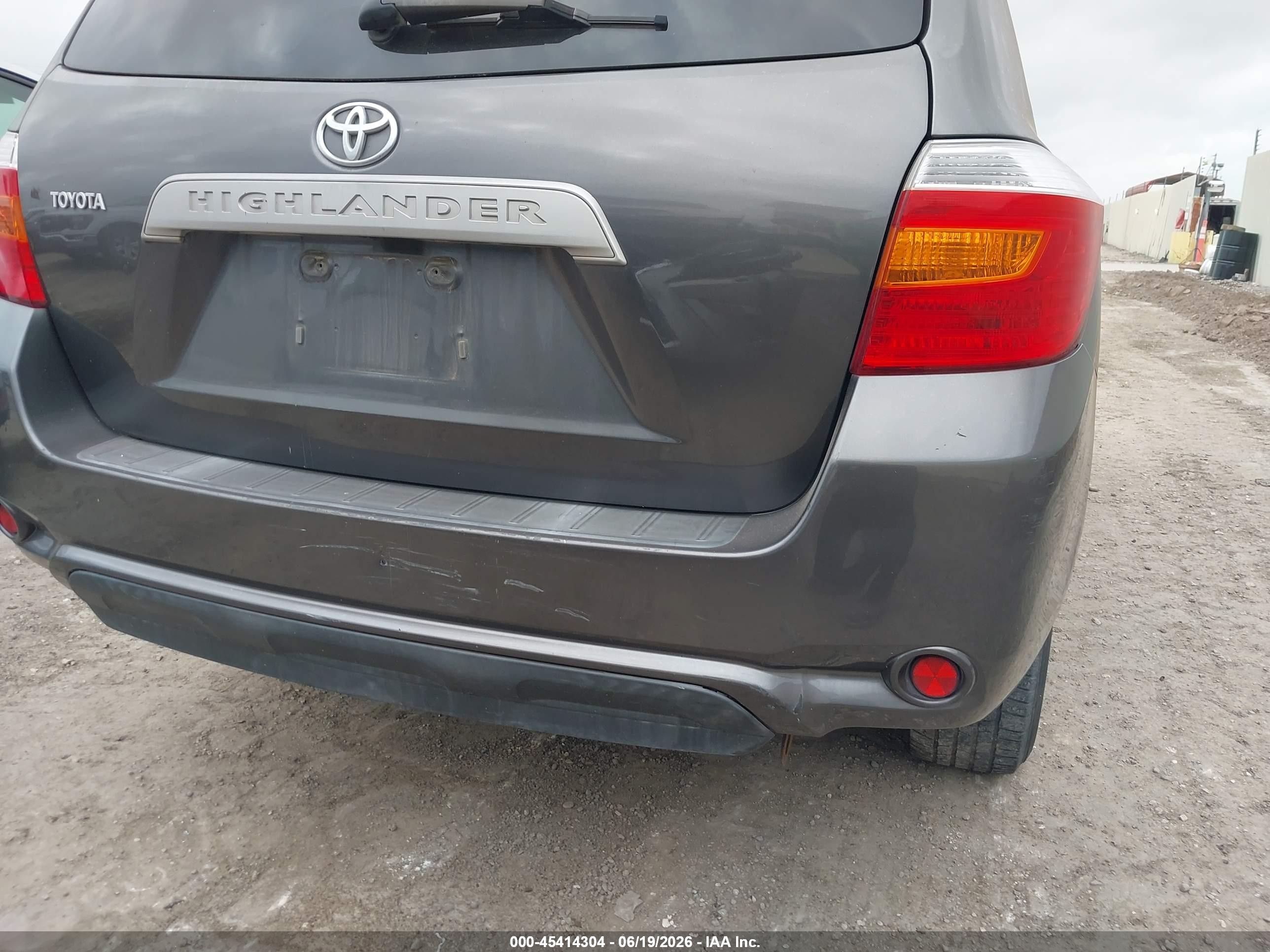 2009 Toyota Highlander   Gray vin: JTEDA41A492005146