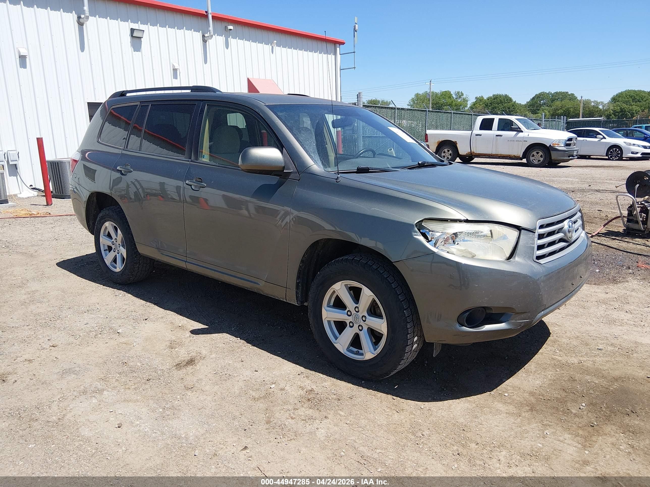 2009 Toyota Highlander   Gray vin: JTEDA41A592007889