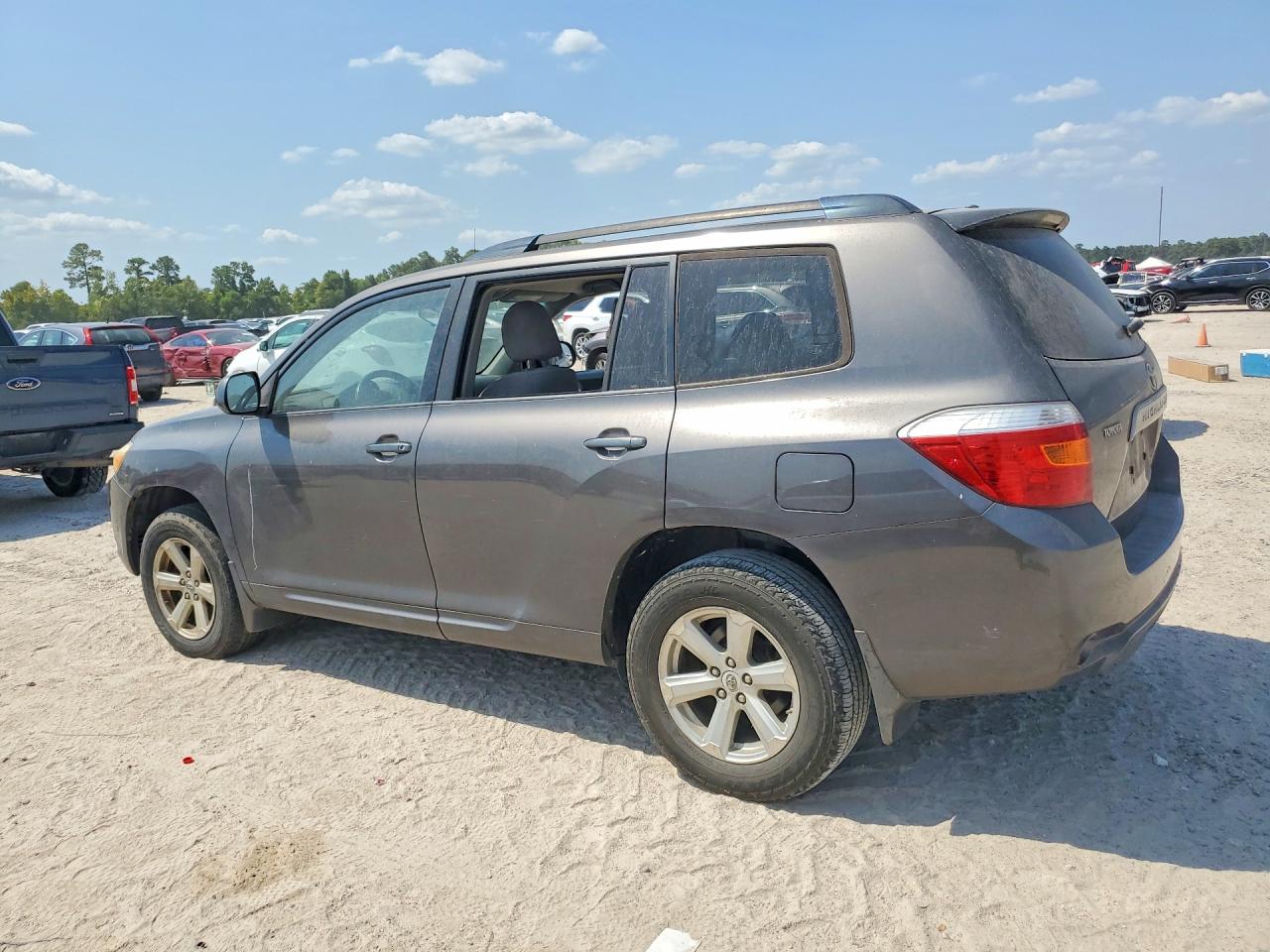 2009 Toyota Highlander Gray vin: JTEDA41A792005478