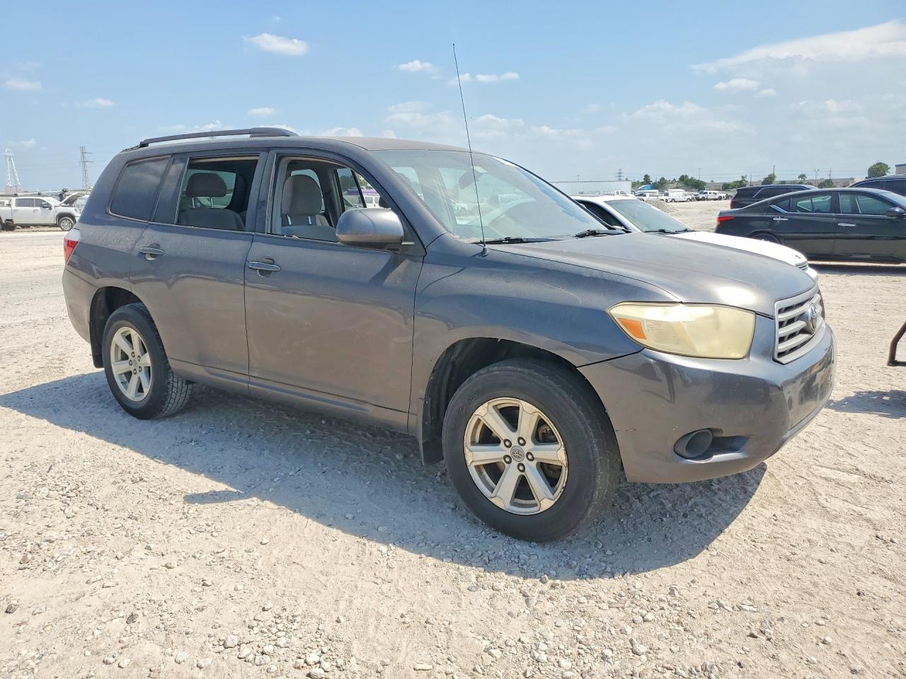 2009 Toyota Highlander Gray vin: JTEDA41A792005478