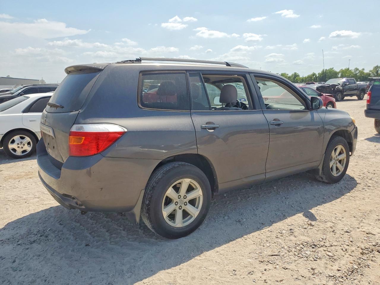 2009 Toyota Highlander Gray vin: JTEDA41A792005478