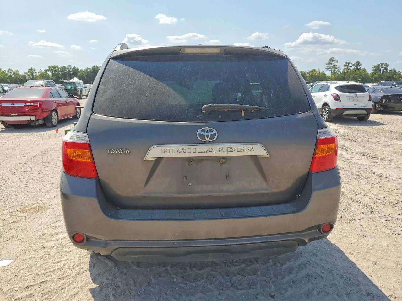 2009 Toyota Highlander Gray vin: JTEDA41A792005478