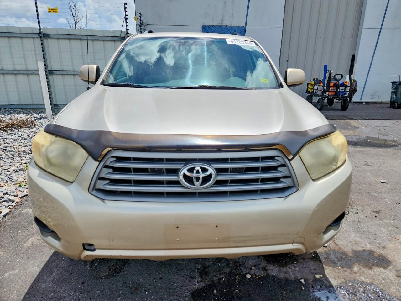 2009 Toyota Highlander Base Gold vin: JTEDA41A892006249