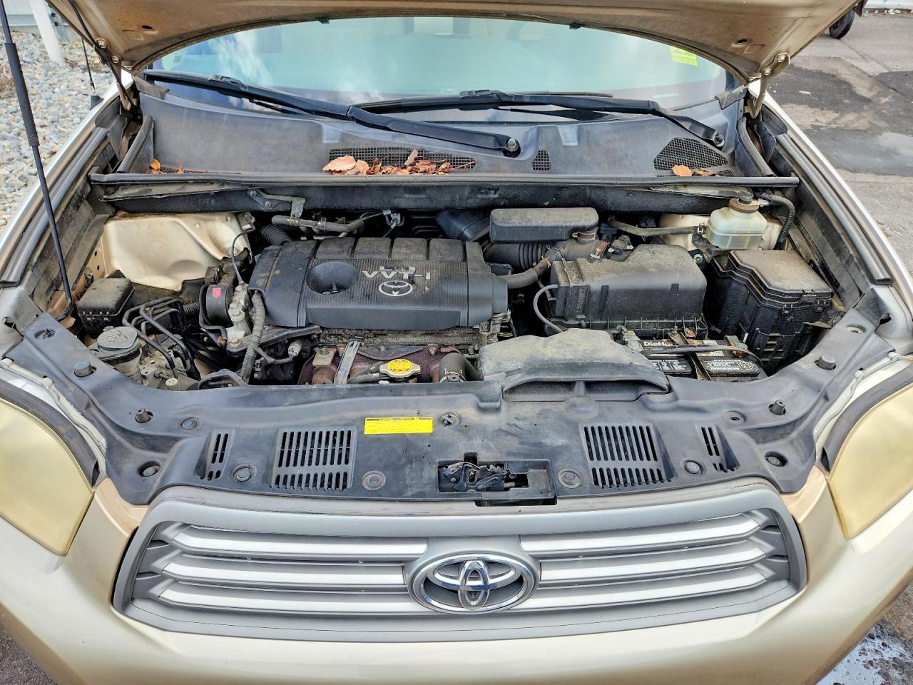 2009 Toyota Highlander Base Gold vin: JTEDA41A892006249