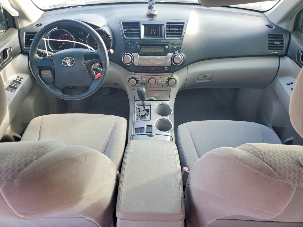 2009 Toyota Highlander Base White vin: JTEDA41AX92000260