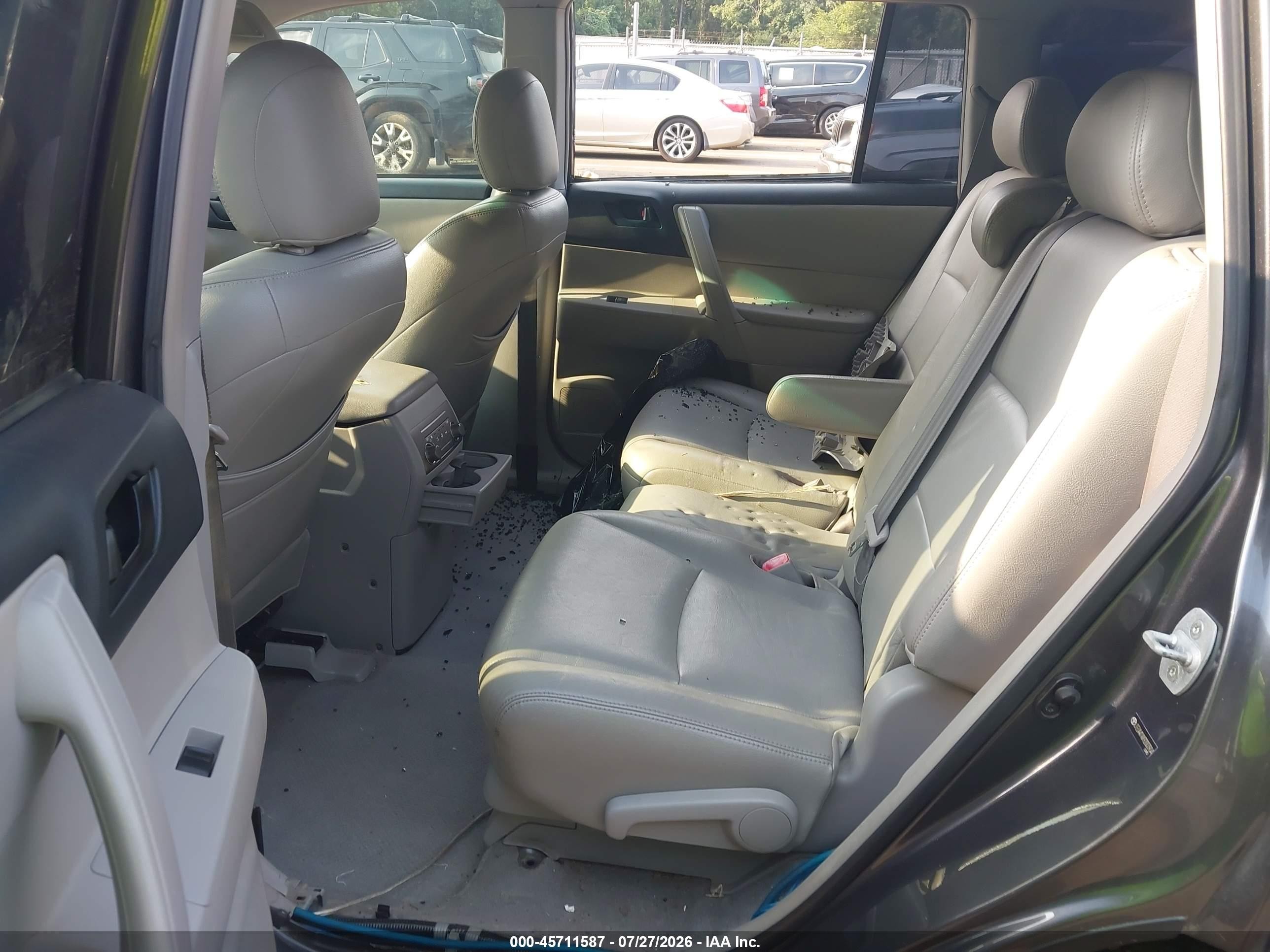 2009 Toyota Highlander   Серый vin: JTEDA41AX92003904