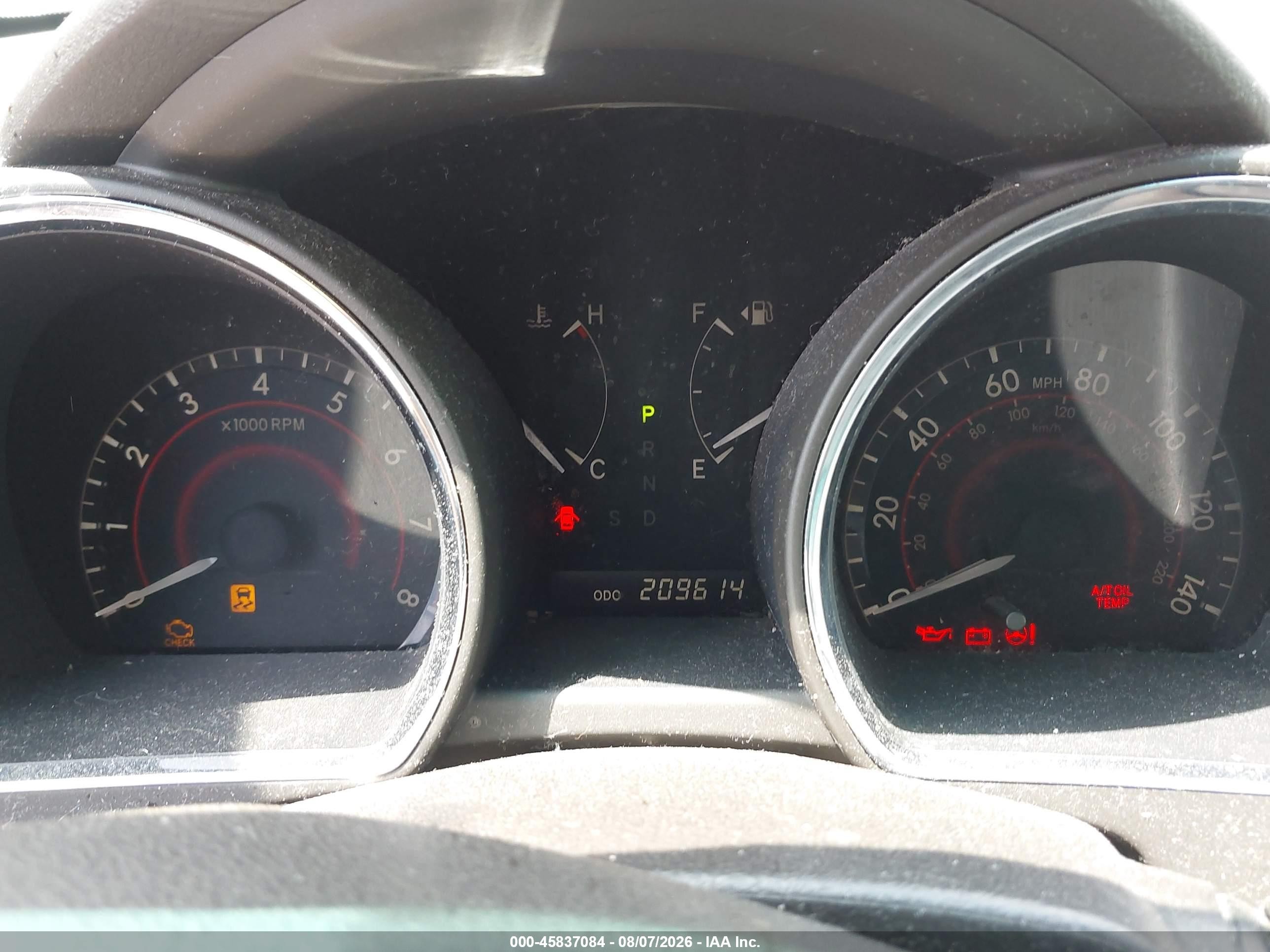 2009 Toyota Highlander   Gold vin: JTEDA41AX92004843