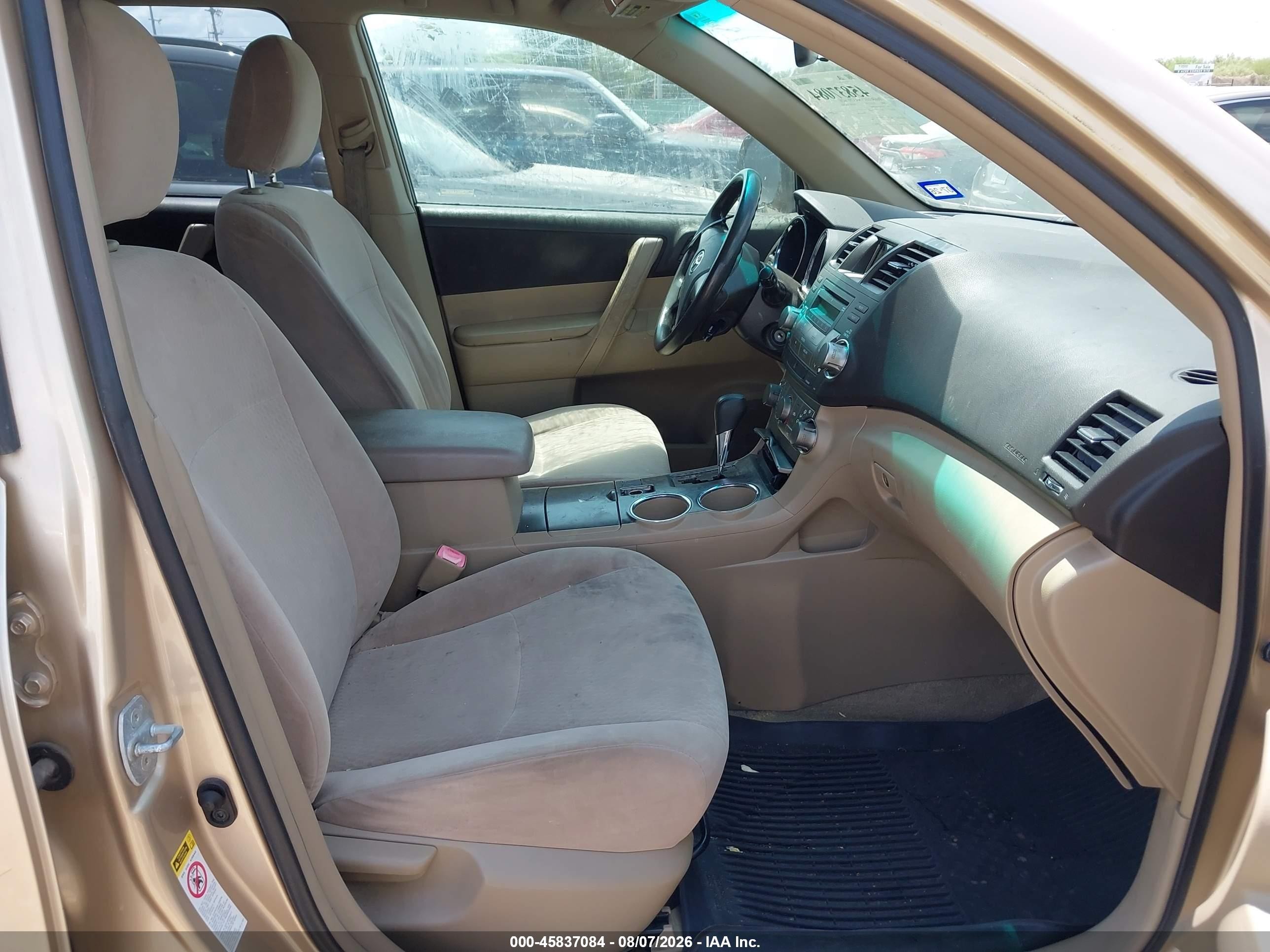 2009 Toyota Highlander   Gold vin: JTEDA41AX92004843