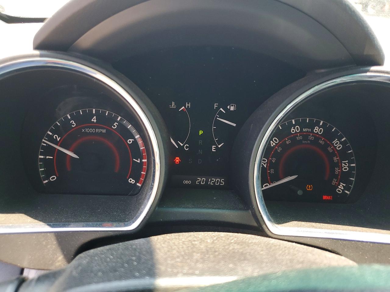 2009 Toyota Highlander Base White vin: JTEDA41AX92005247