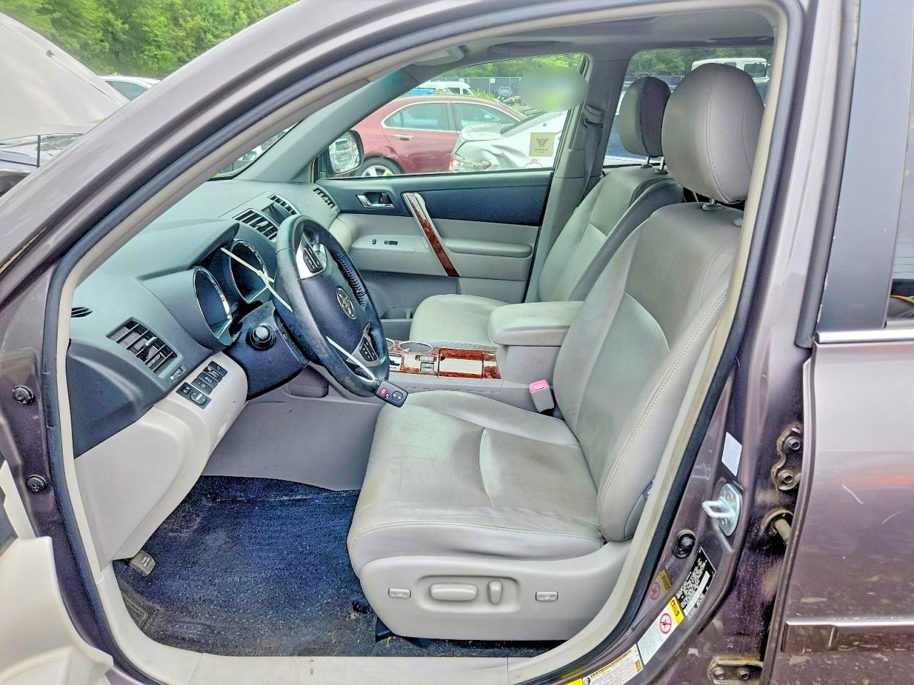 2012 Toyota Highlander Hybrid Limited Gray vin: JTEDC3EH0C2004207