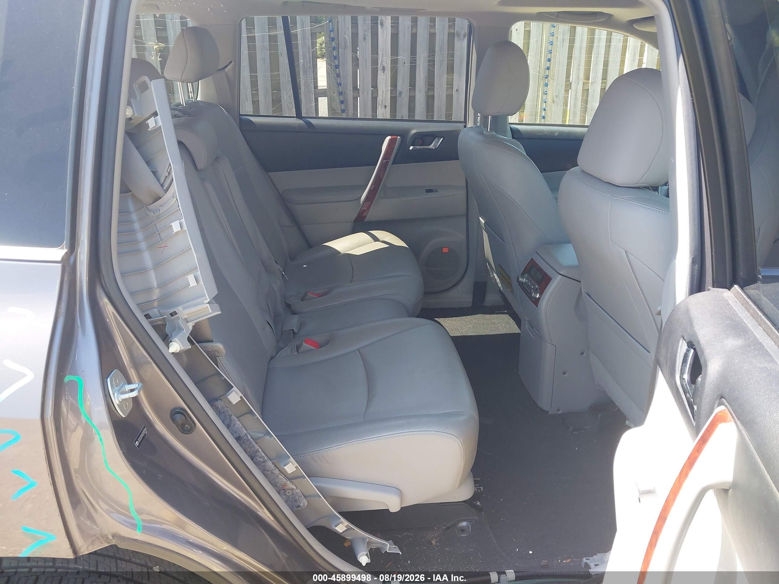 2012 Toyota Highlander Hybrid Limited V6 Gray vin: JTEDC3EH0C2009164