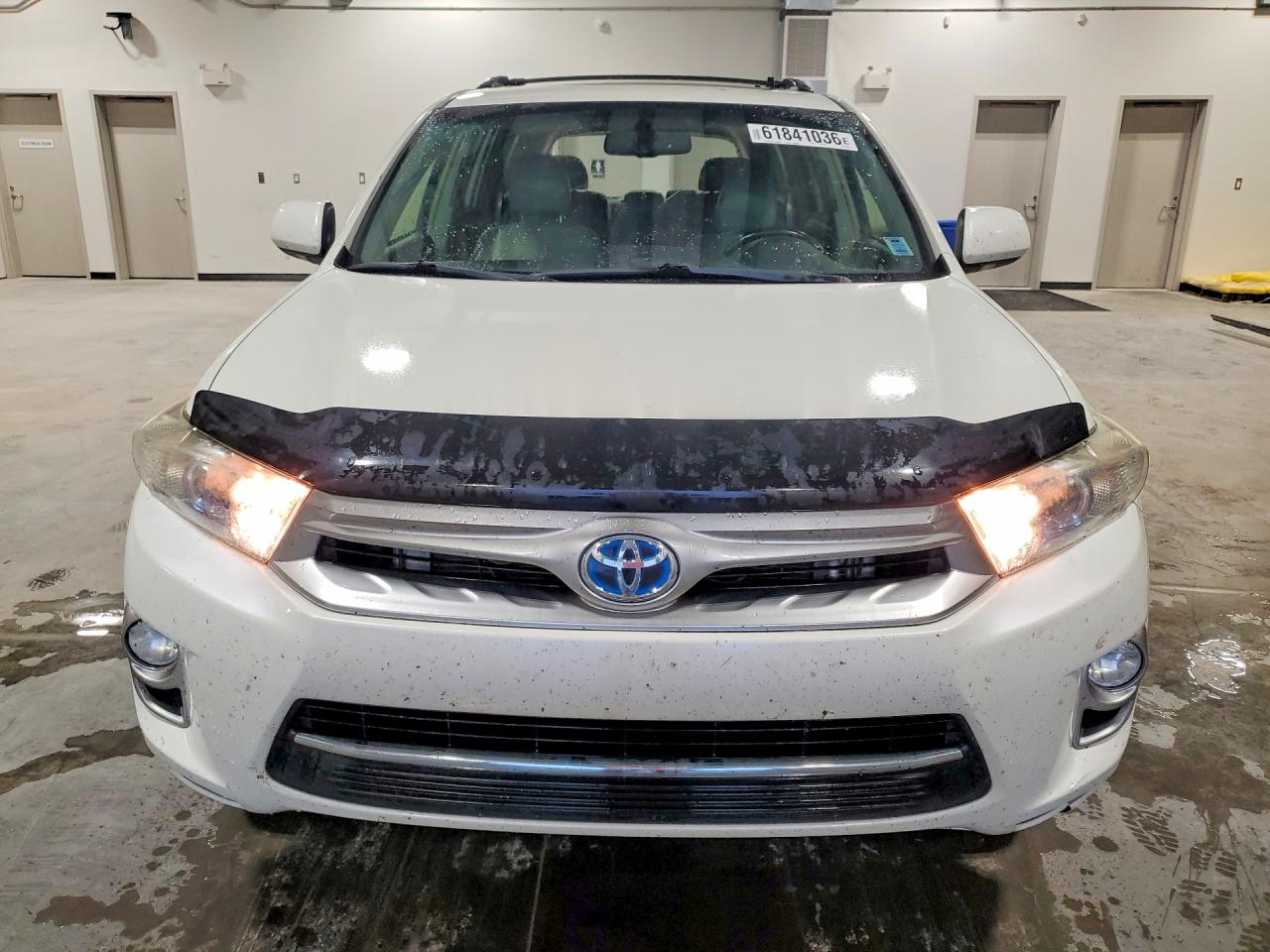2012 Toyota Highlander Hybrid Limited White vin: JTEDC3EH0C2010749