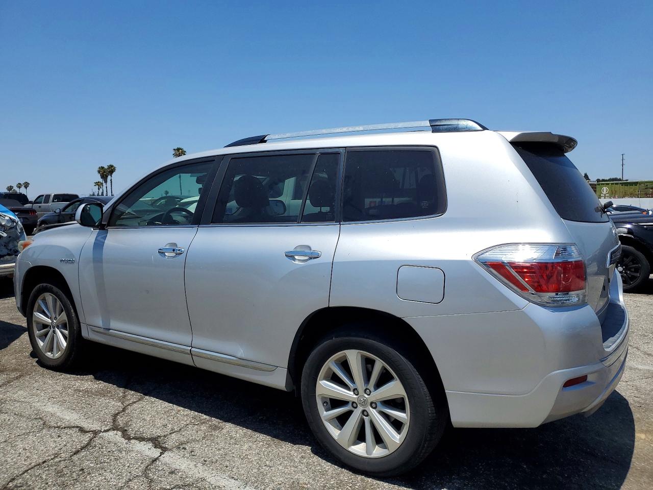2012 Toyota Highlander Hybrid Limited Silver vin: JTEDC3EH2C2004094