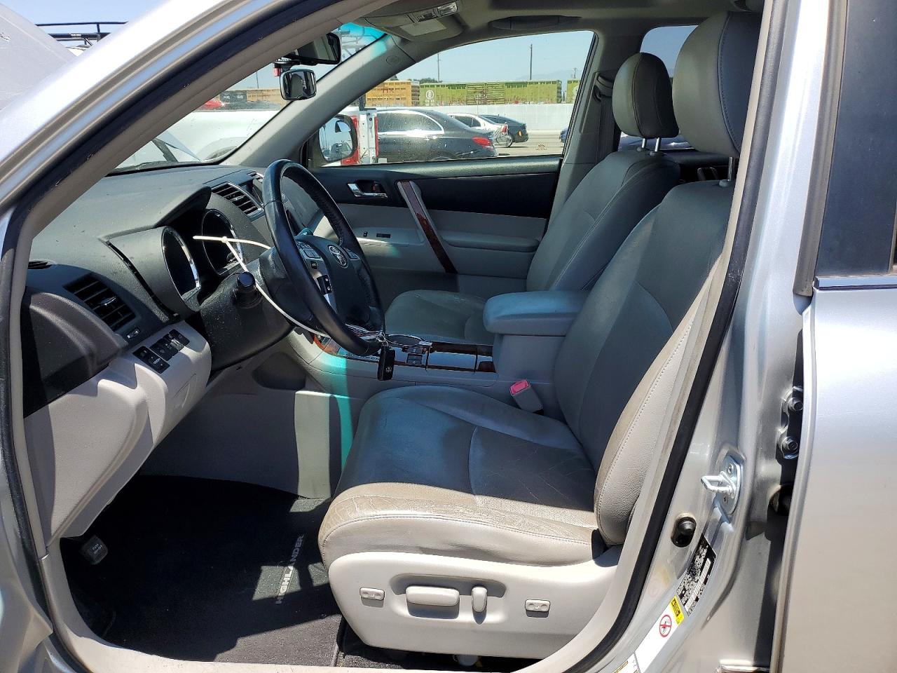 2012 Toyota Highlander Hybrid Limited Silver vin: JTEDC3EH2C2004094
