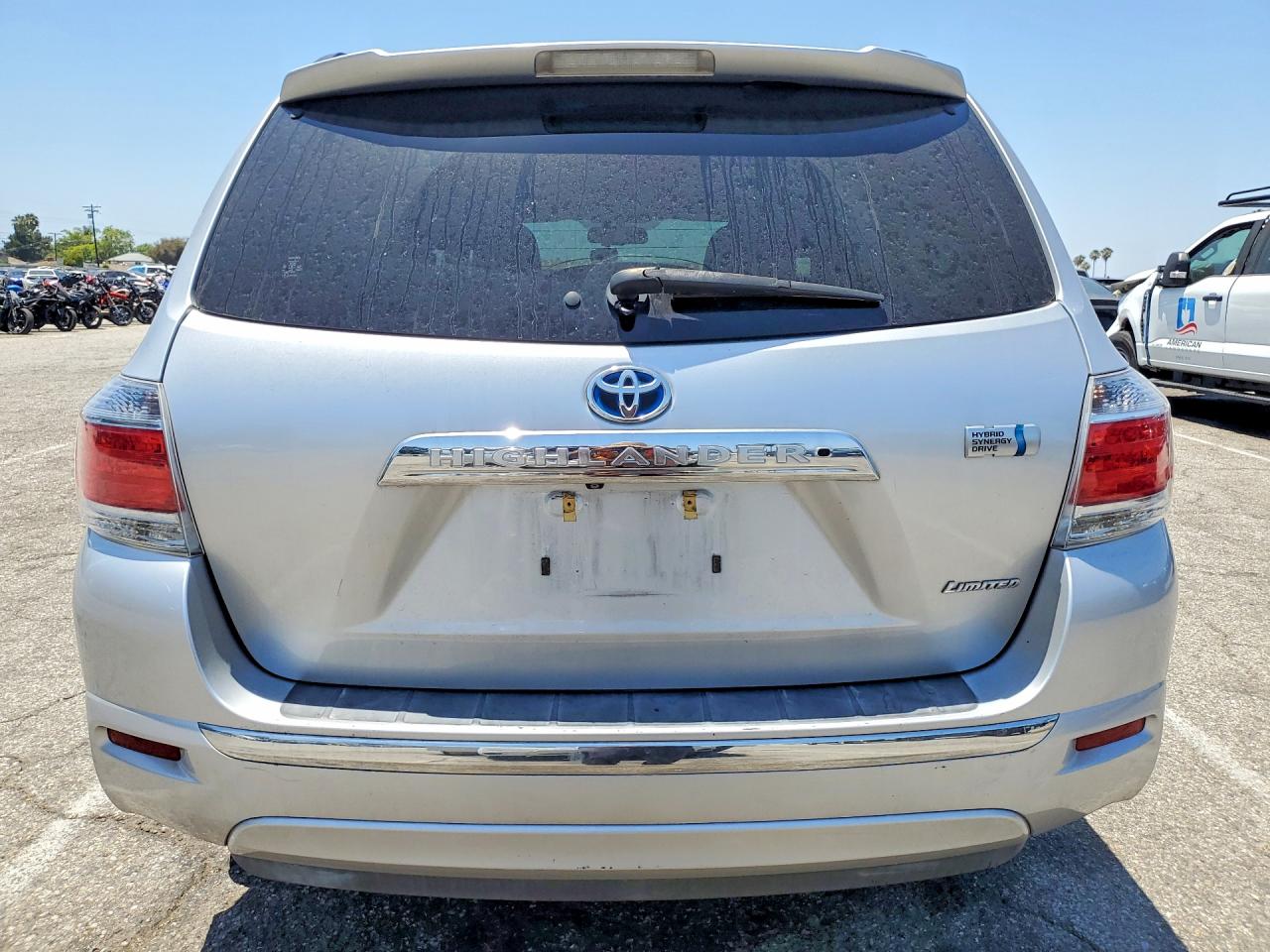 2012 Toyota Highlander Hybrid Limited Silver vin: JTEDC3EH2C2004094