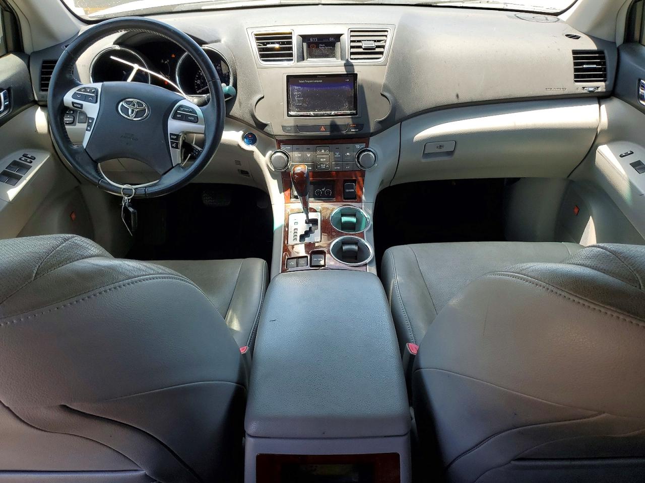 2012 Toyota Highlander Hybrid Limited Silver vin: JTEDC3EH2C2004094