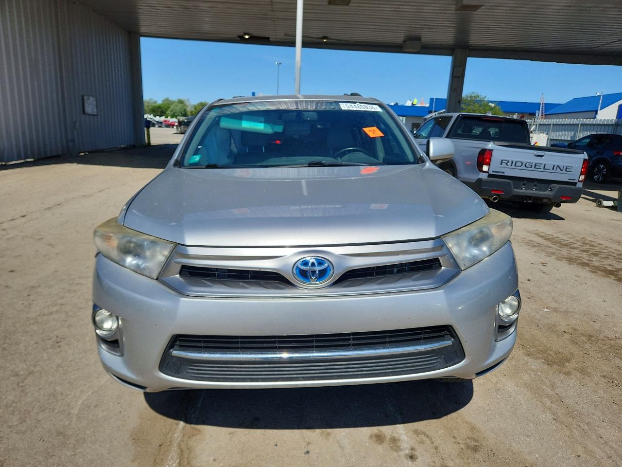 2012 Toyota Highlander Hybrid Limited Серебряный vin: JTEDC3EH2C2006394