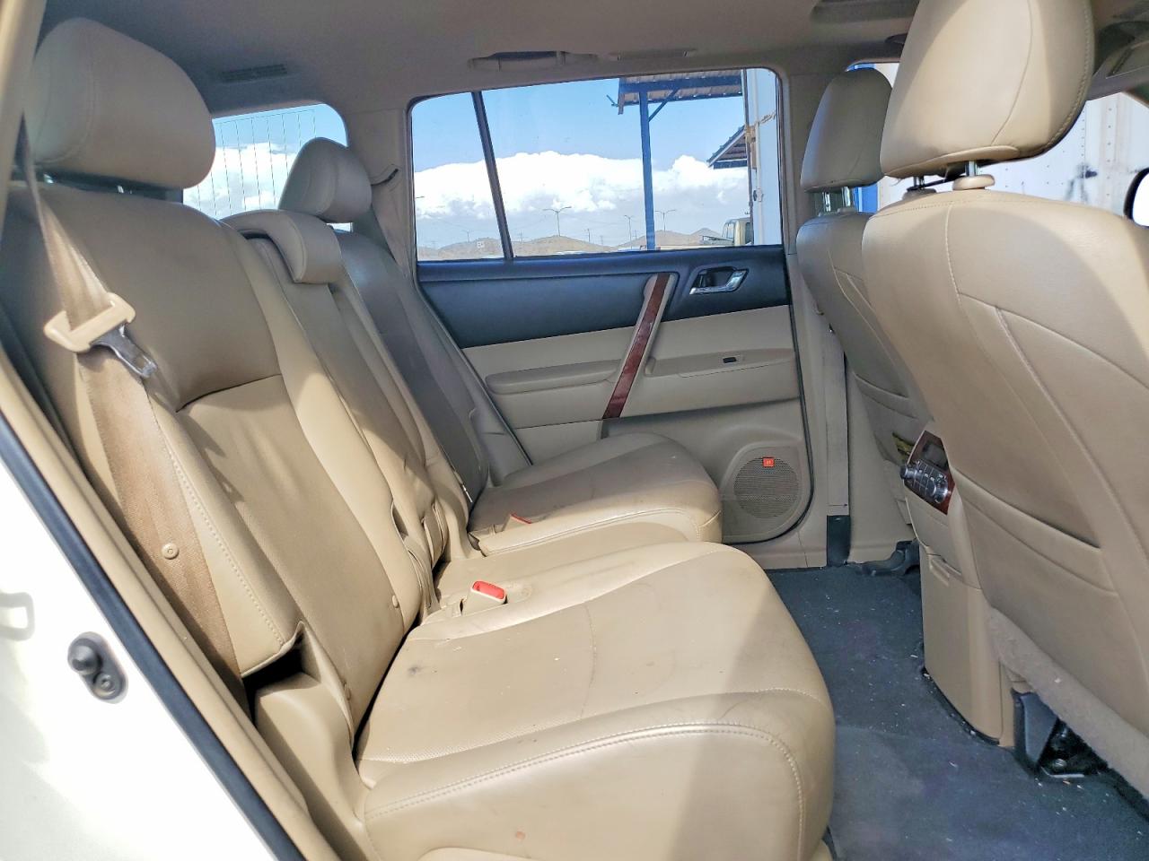 2013 Toyota Highlander Hybrid Limited Белый vin: JTEDC3EH2D2017350