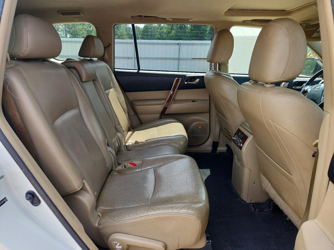 2013 Toyota Highlander Hybrid Limited Белый vin: JTEDC3EH2D2018532