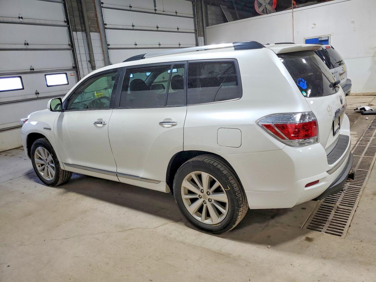 2012 Toyota Highlander Hybrid Limited White vin: JTEDC3EH3C2007523