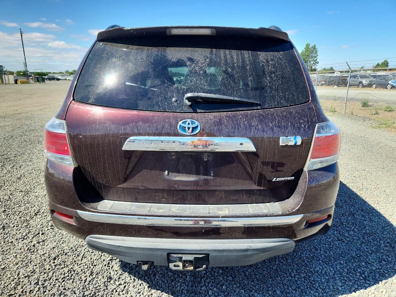 2013 Toyota Highlander Hybrid Limited Purple vin: JTEDC3EH3D2018913