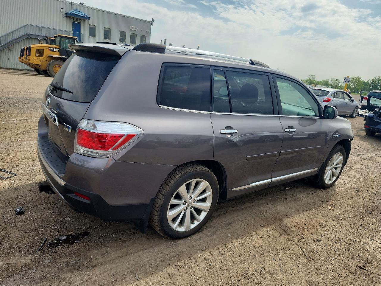 2011 Toyota Highlander Hybrid Limited Gray vin: JTEDC3EH4B2000594
