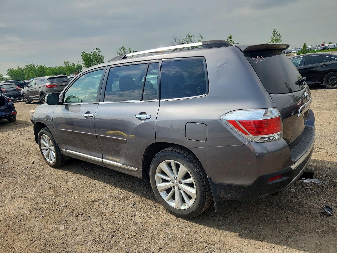 2011 Toyota Highlander Hybrid Limited Gray vin: JTEDC3EH4B2000594