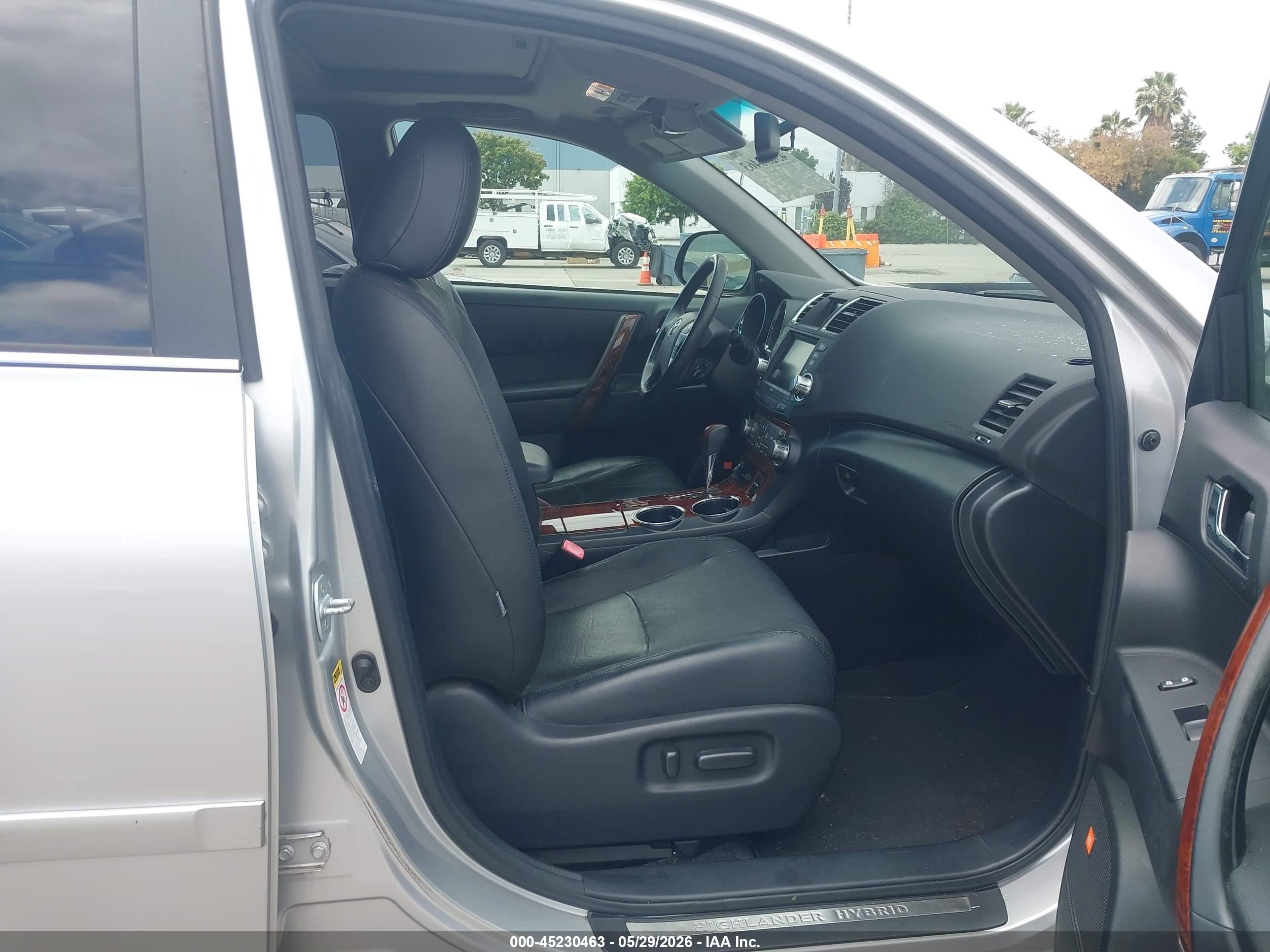 2011 Toyota Highlander Hybrid Limited V6 Gray vin: JTEDC3EH4B2003107