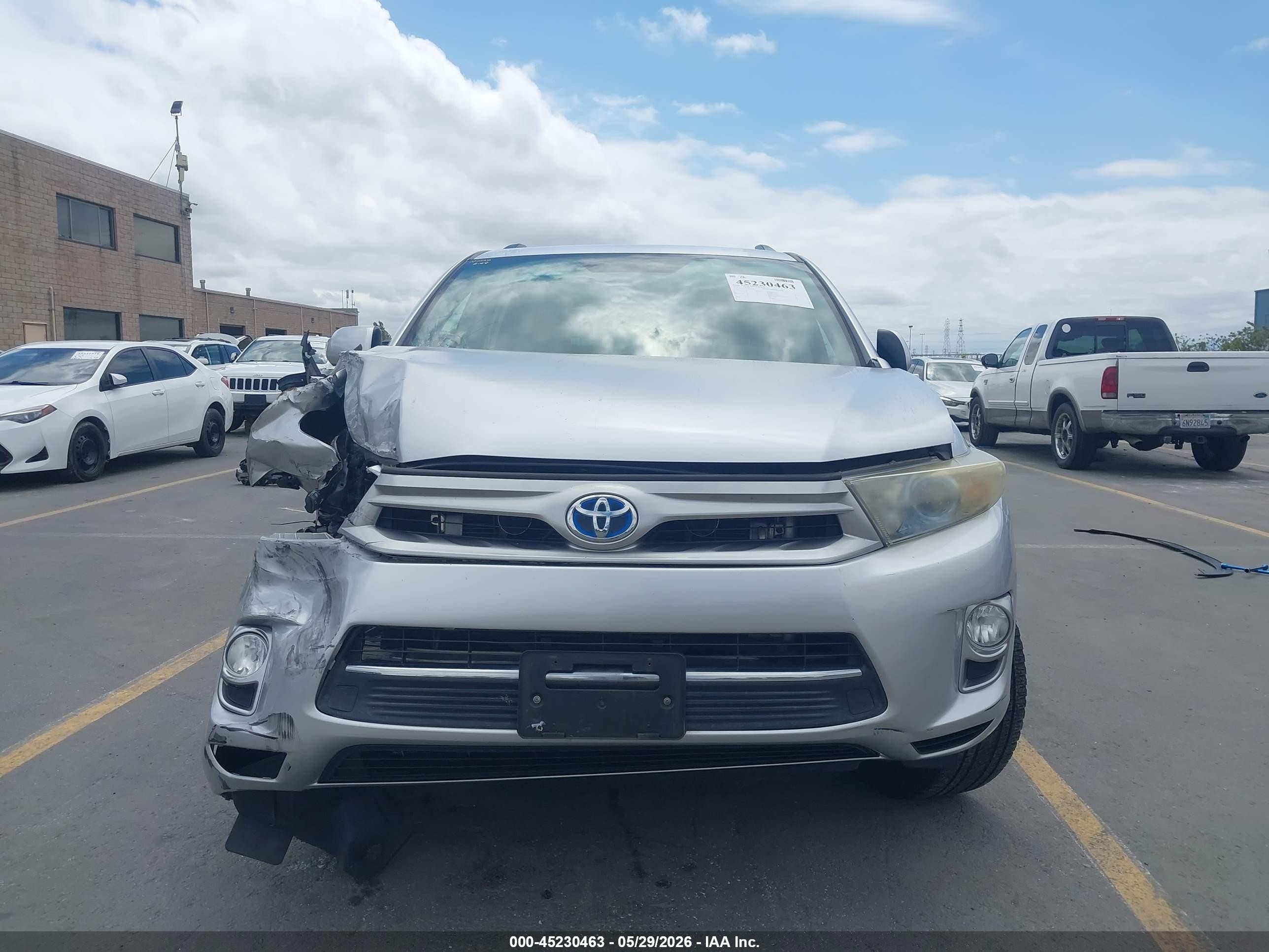 2011 Toyota Highlander Hybrid Limited V6 Gray vin: JTEDC3EH4B2003107