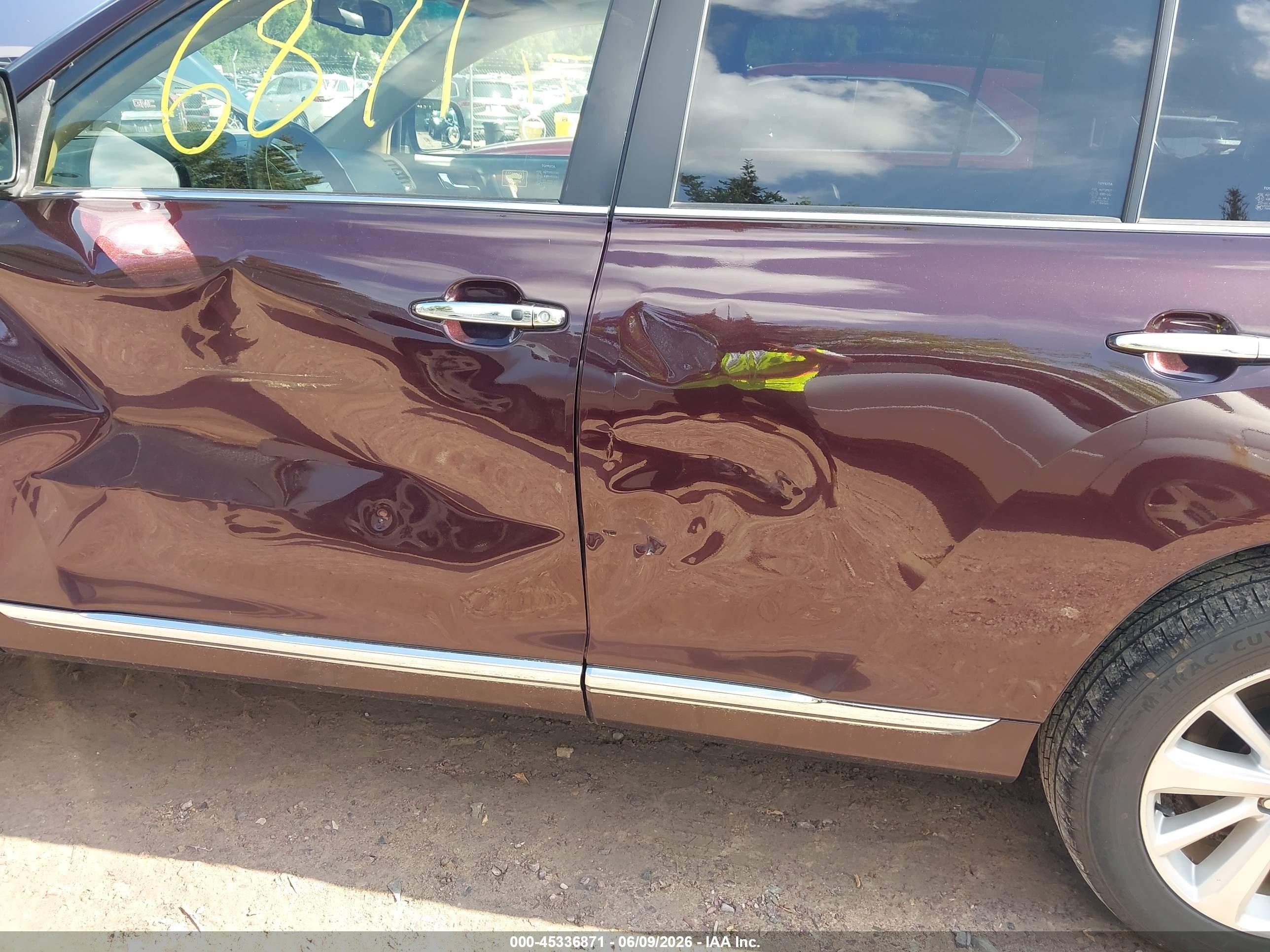 2012 Toyota Highlander Hybrid Limited V6 Maroon vin: JTEDC3EH4C2009264