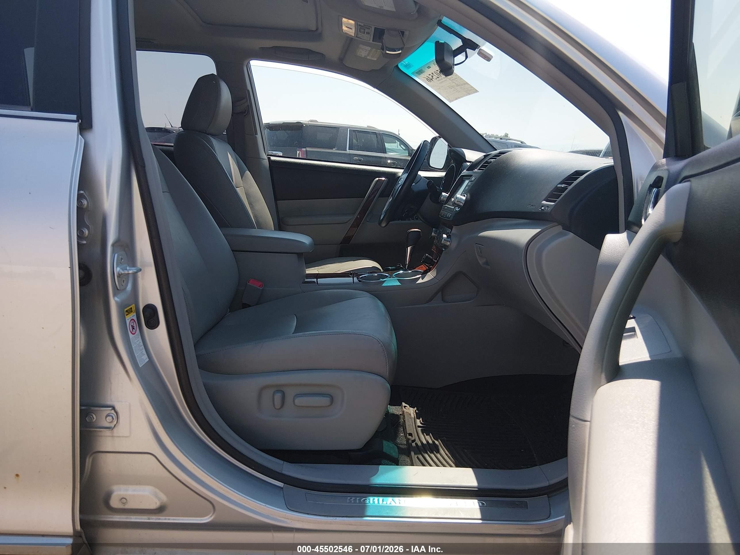 2011 Toyota Highlander Hybrid Limited V6 Silver vin: JTEDC3EH5B2003861