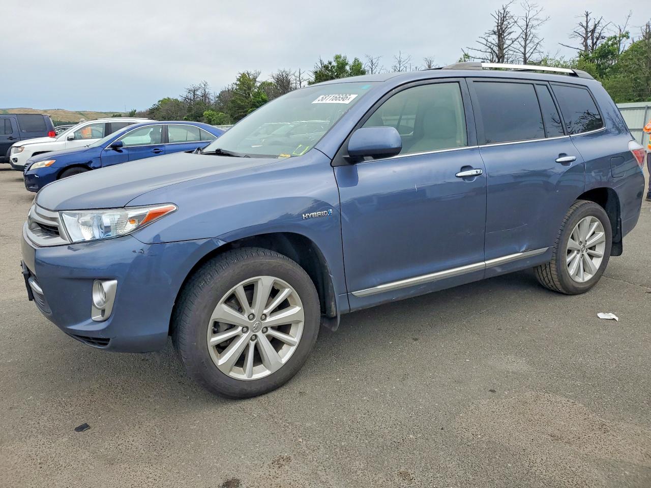 2012 Toyota Highlander Hybrid Limited Gray vin: JTEDC3EH5C2007801