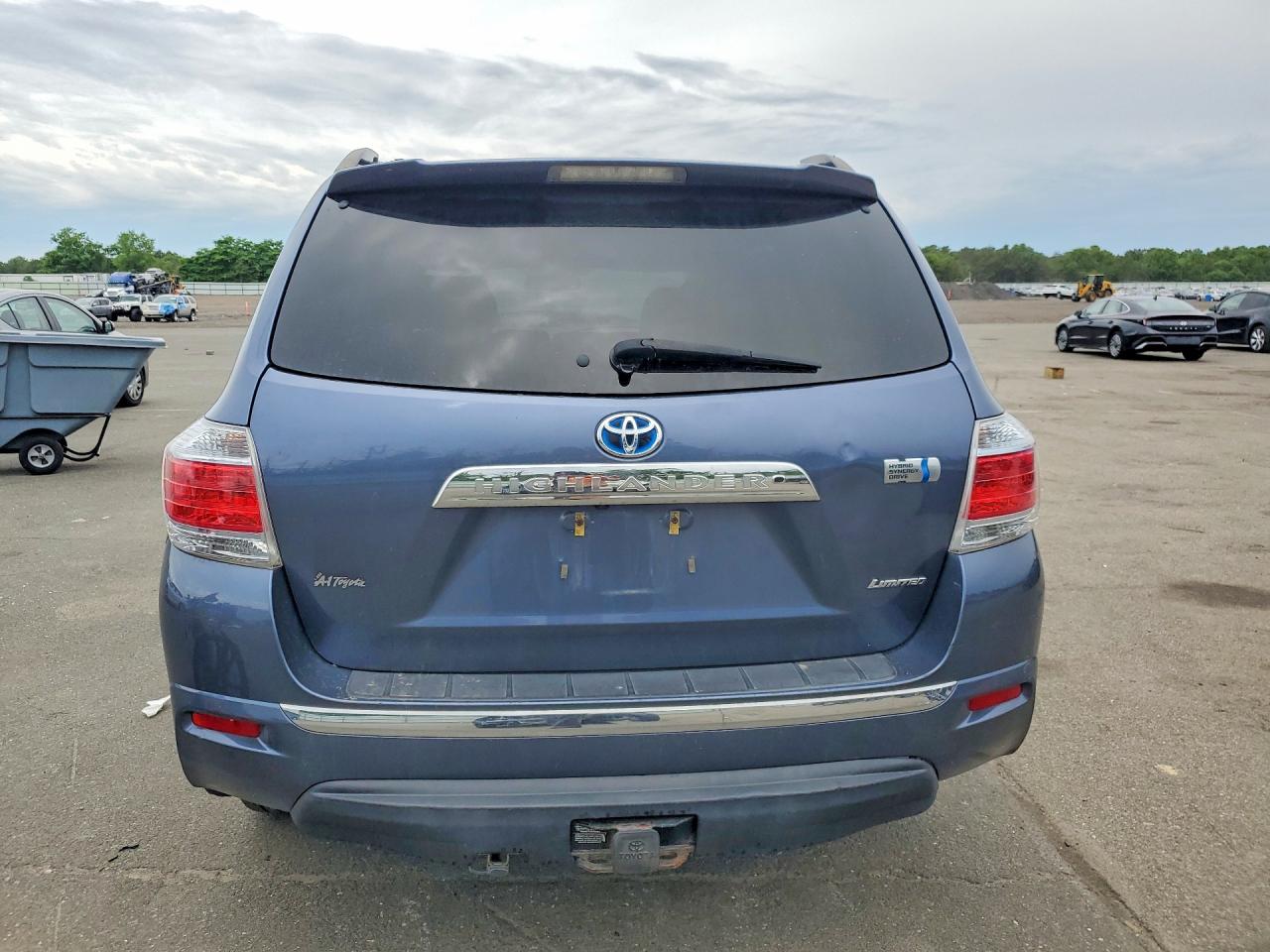 2012 Toyota Highlander Hybrid Limited Gray vin: JTEDC3EH5C2007801