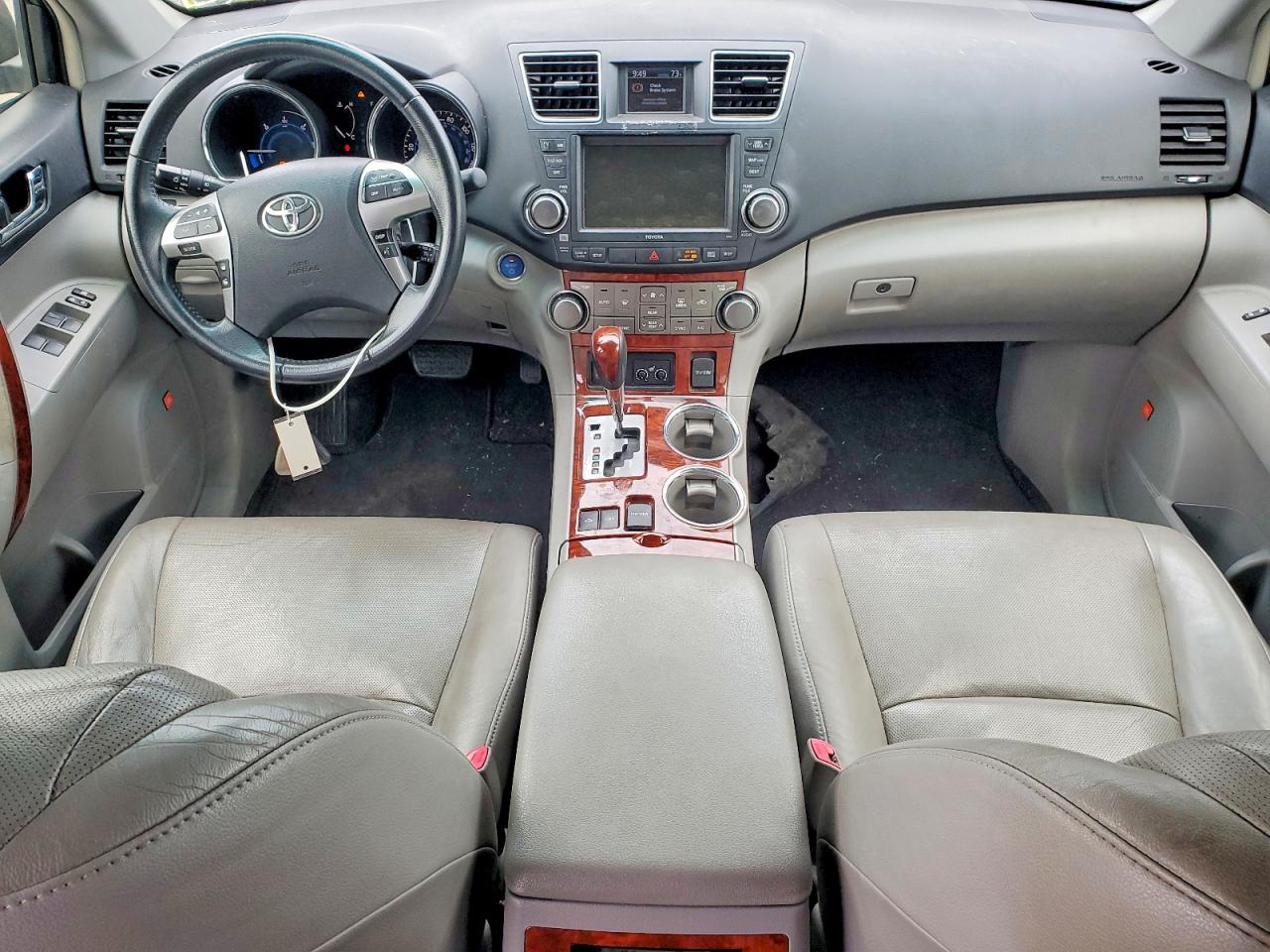 2012 Toyota Highlander Hybrid Limited Gray vin: JTEDC3EH5C2007801